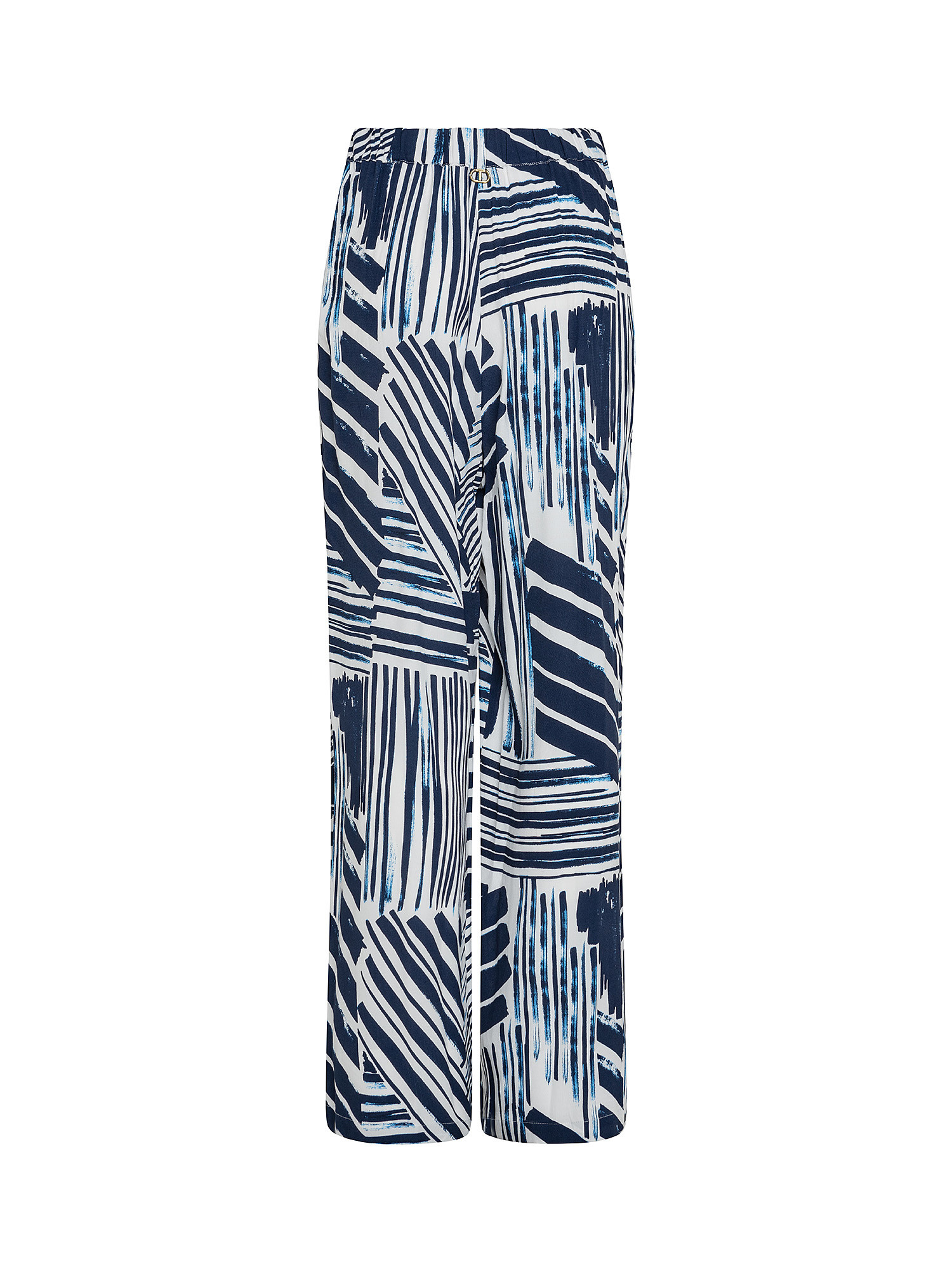 Trousers with striped print, Multicolor, large image number 1