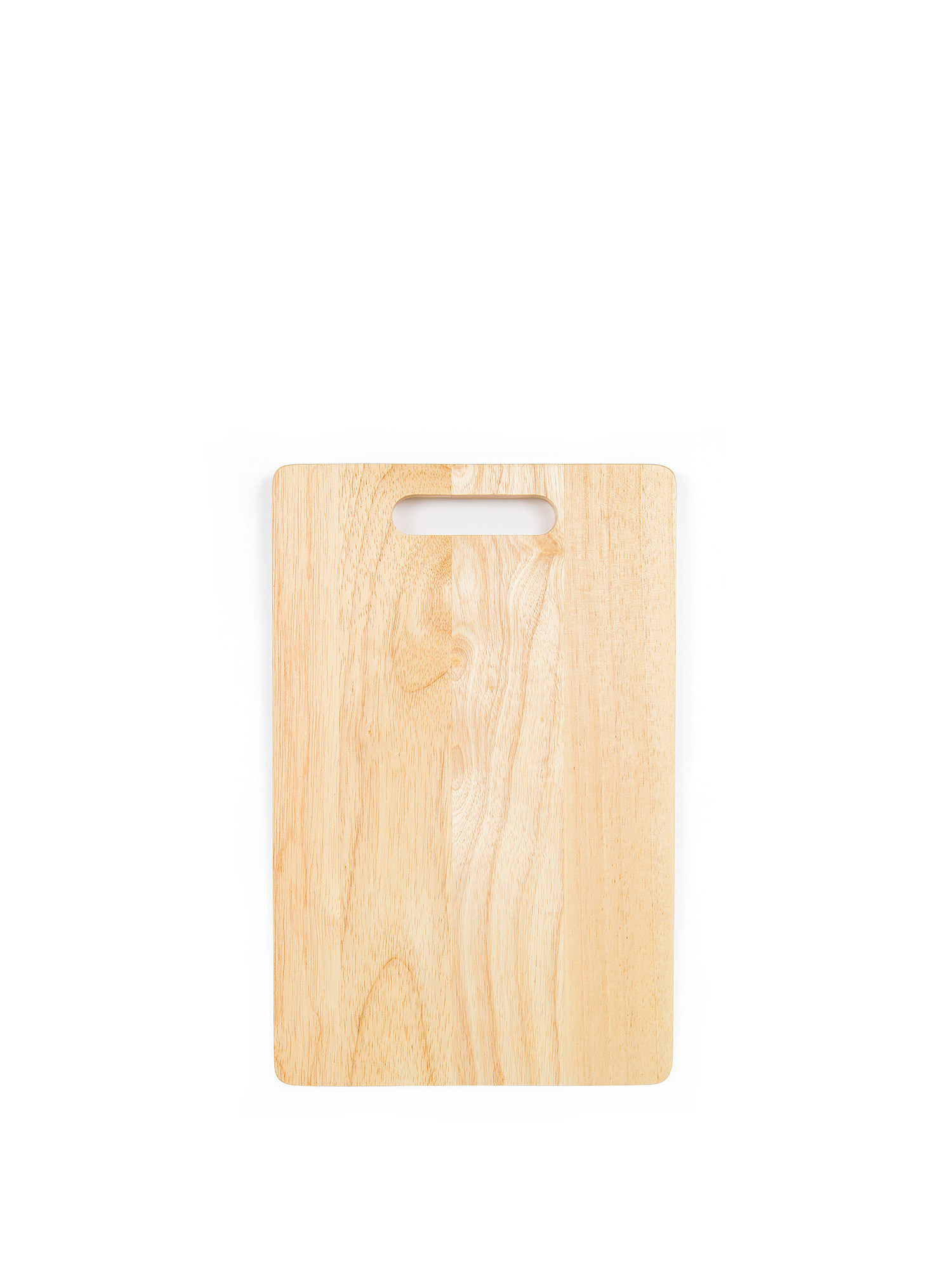 Rubber wood cutting board, Beige, large image number 0