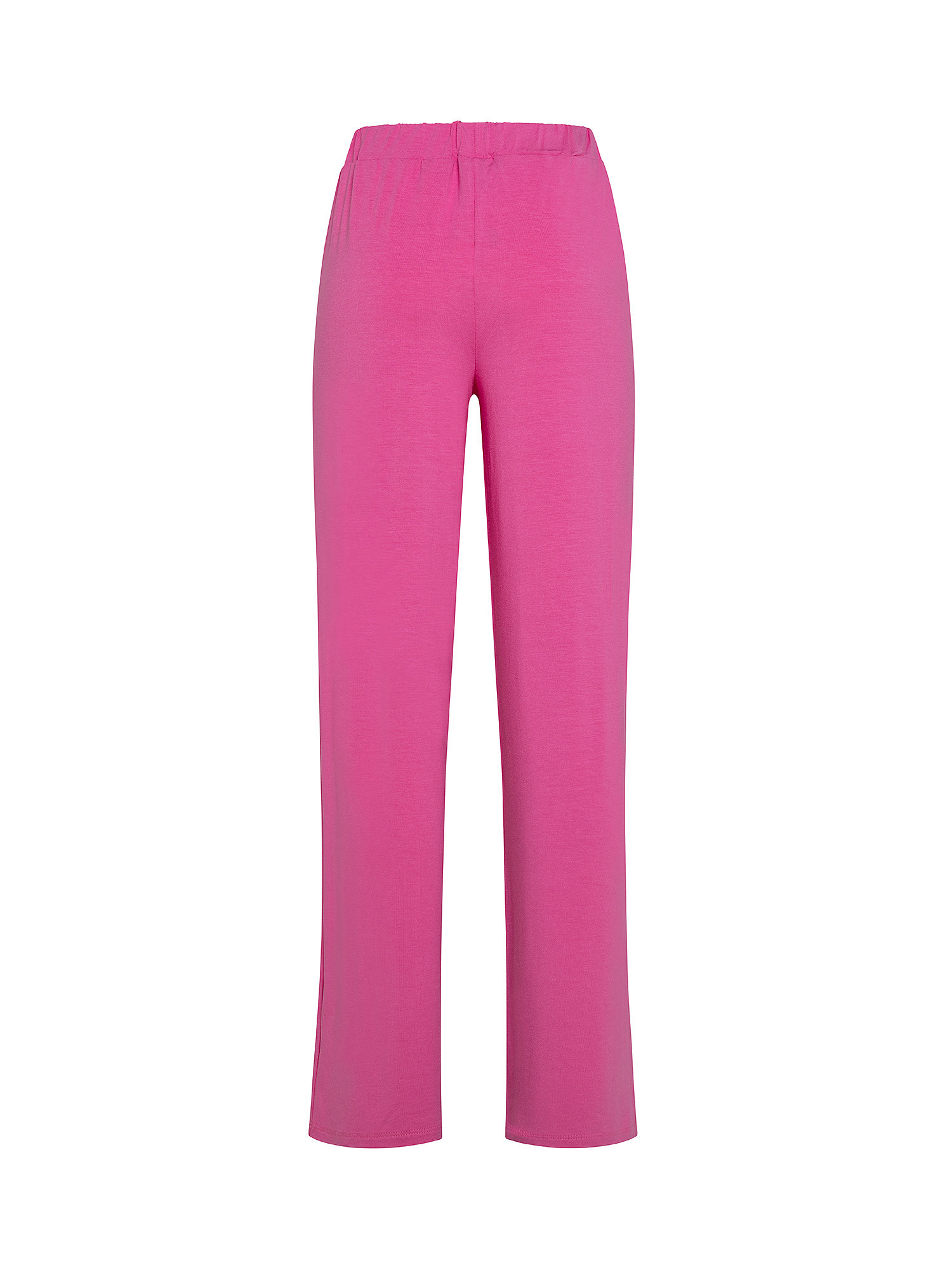 Wide leg trousers, Pink Fuchsia, large image number 1