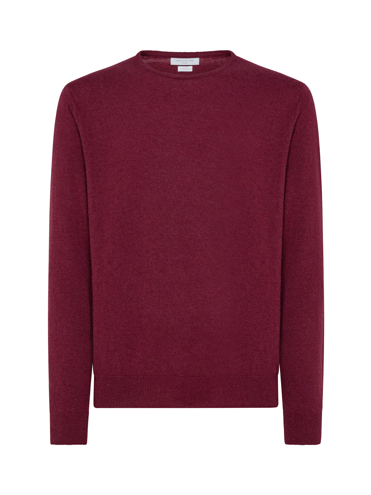 Basic cashmere blend pullover, Red, large image number 0