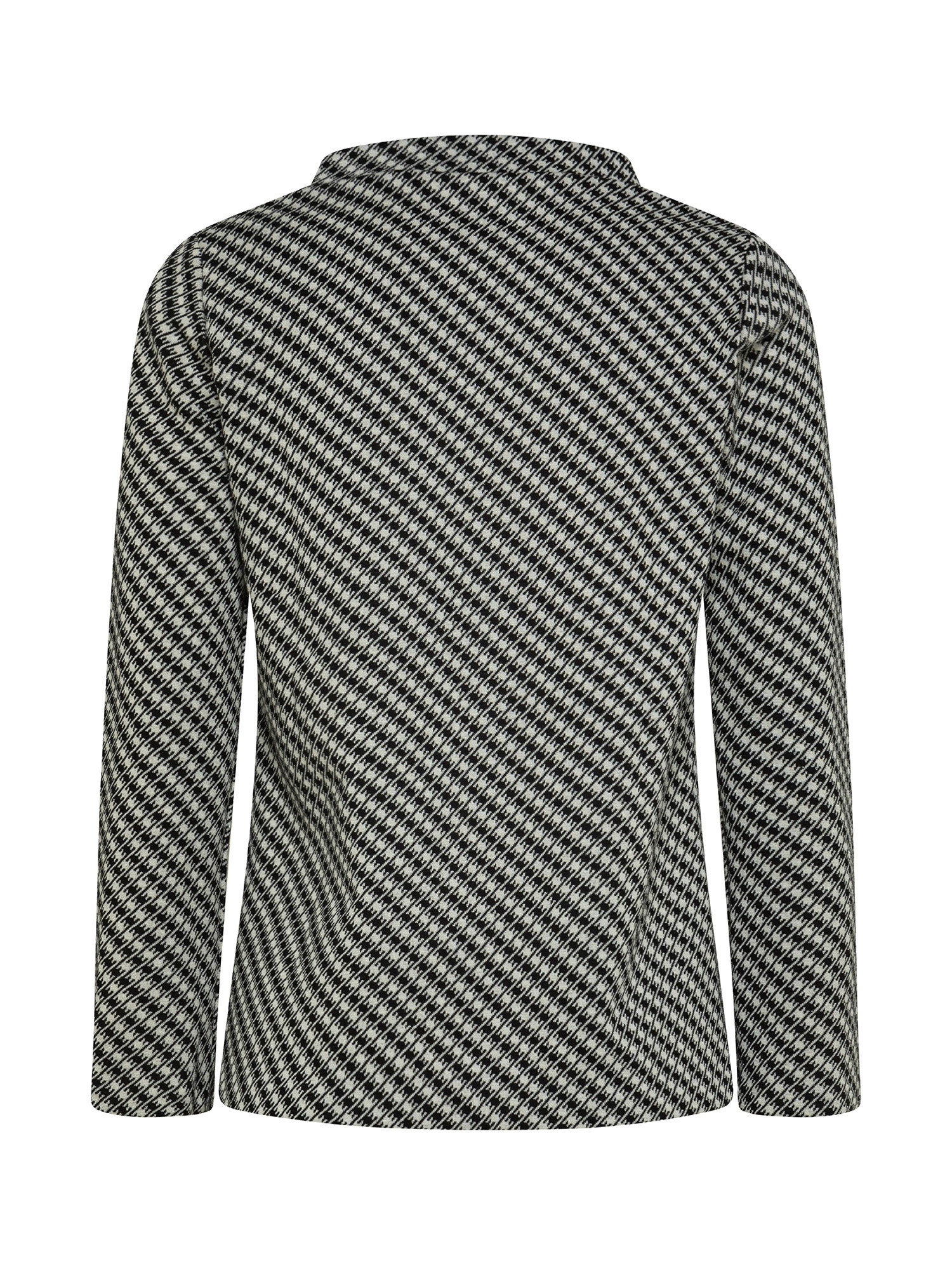 Koan - Jacquard turtleneck sweater, White, large image number 1