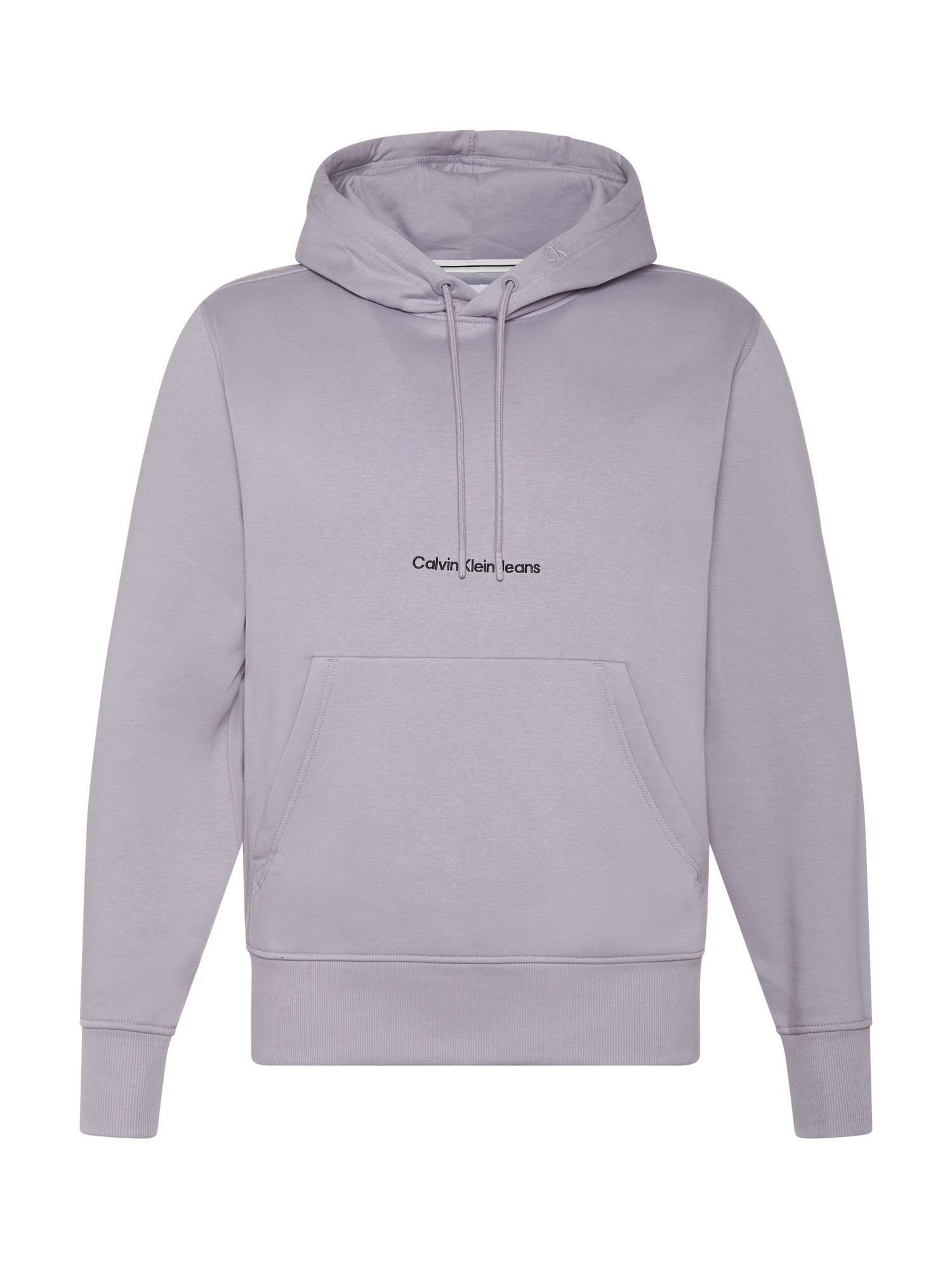 Calvin Klein Jeans -Logo hoodie, Purple Lilac, large image number 0
