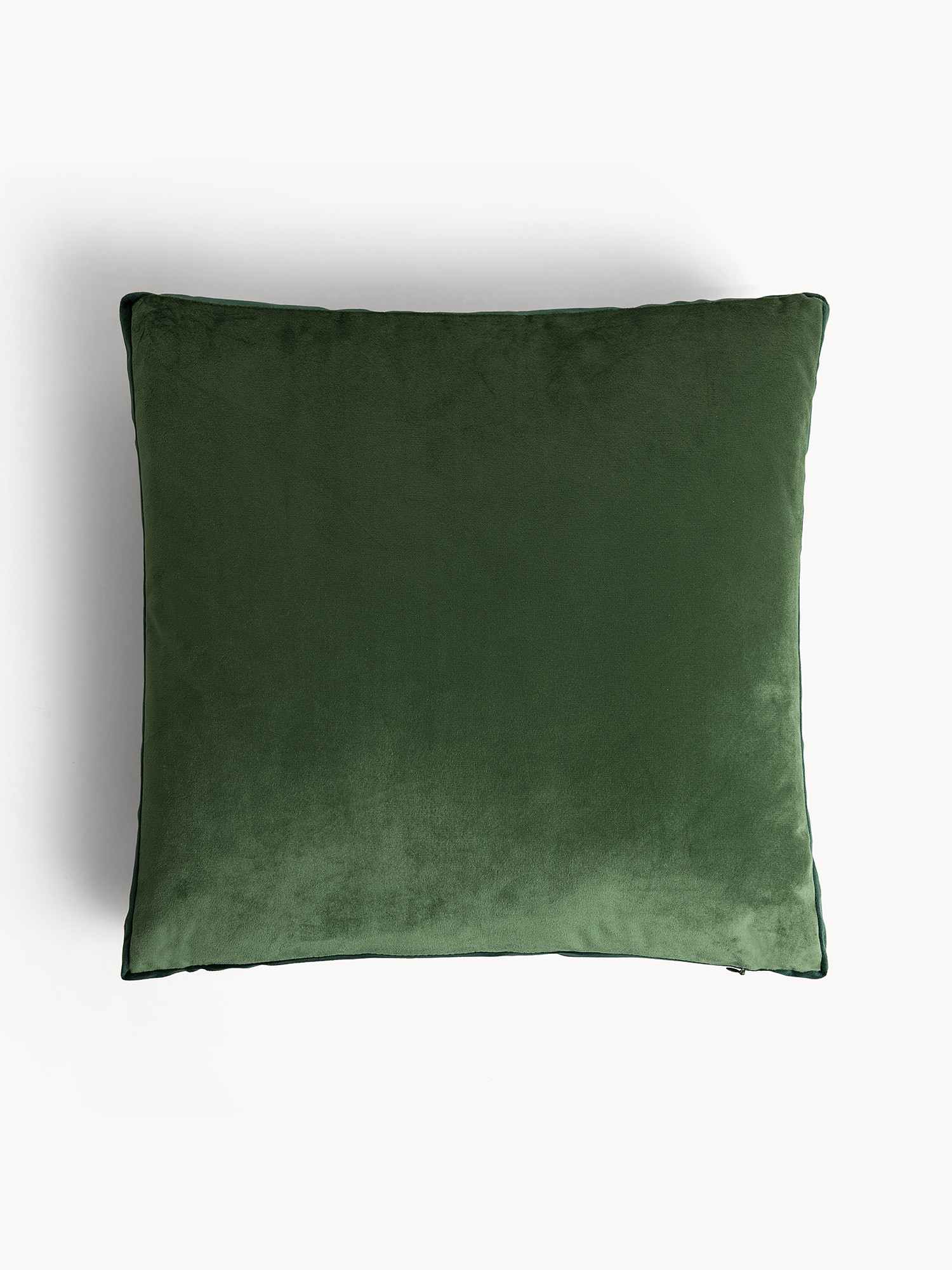 Cuscino 45x45 cm in velluto, Verde chiaro, large image number 0