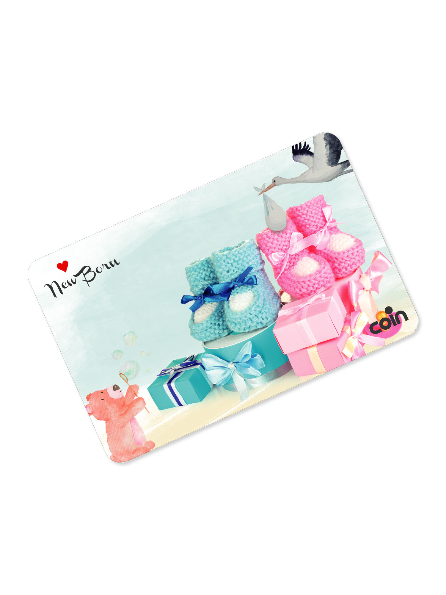 Giftcard Newborn, Azzurro chiaro, large image number 0