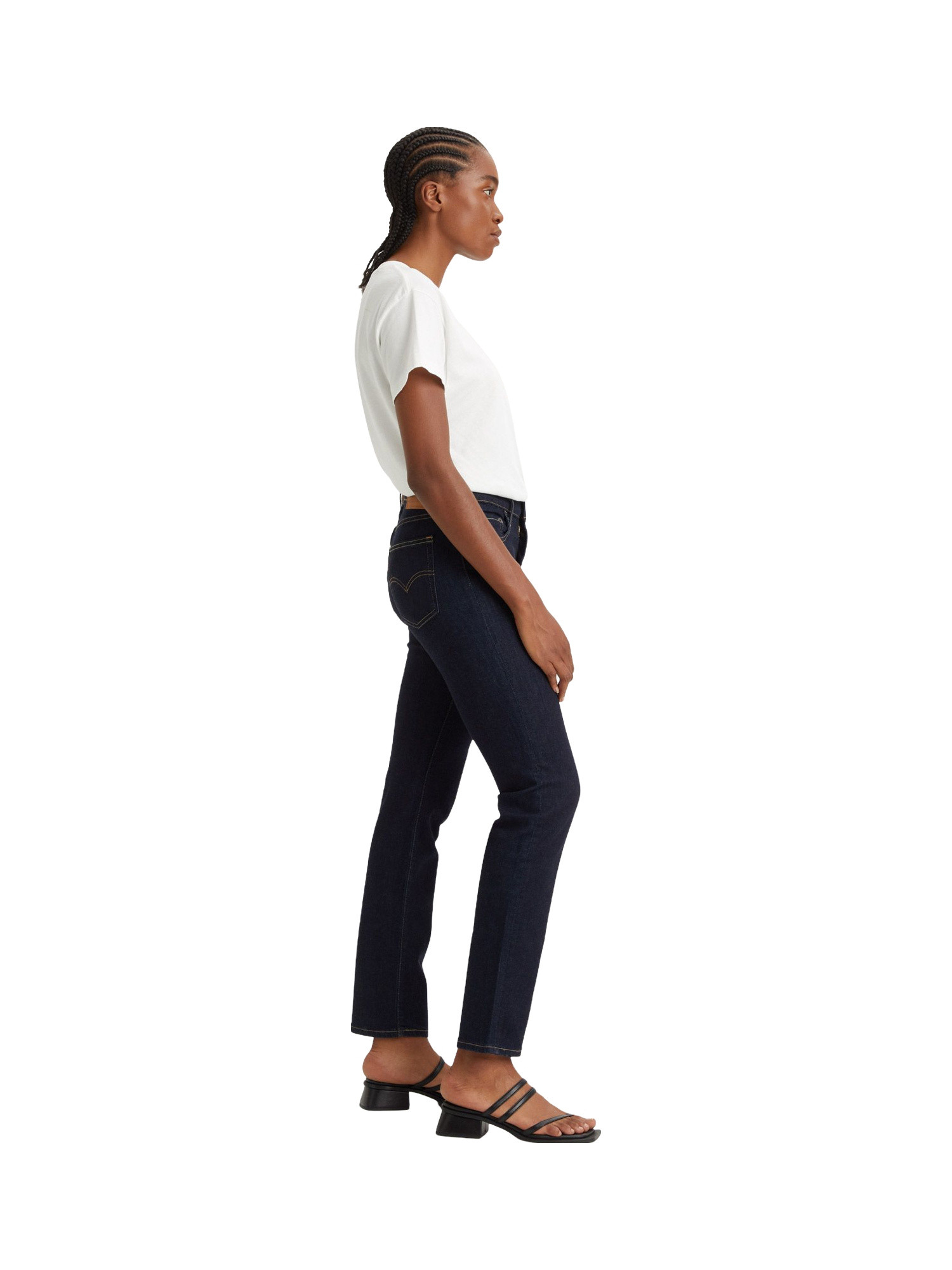Levi's - 724™ high rise straight leg jeans, Denim, large image number 4