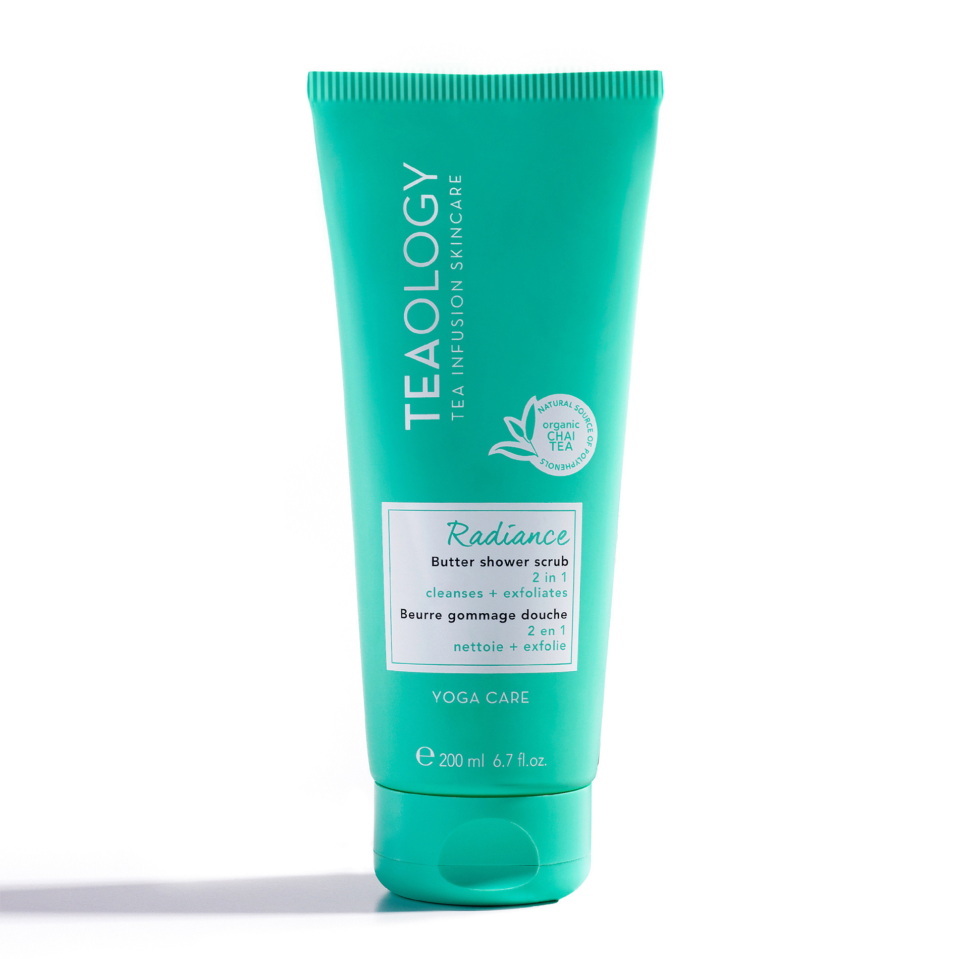 Teaology Radiance Butter Shower Scrub 200 ml, Azzurro, large image number 0