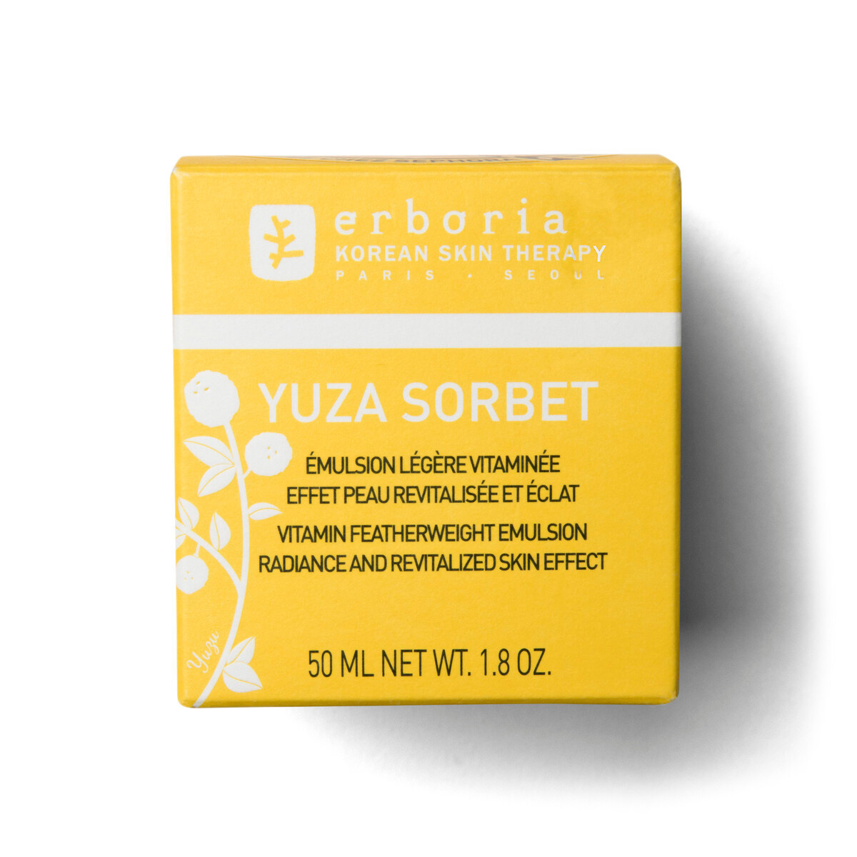 Yuza Sorbet - Crema viso protettiva giorno, Giallo, large image number 1