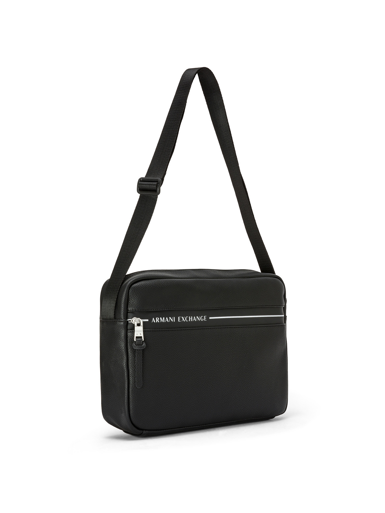 Armani Exchange - Shoulder bag with logo, Black, large image number 1