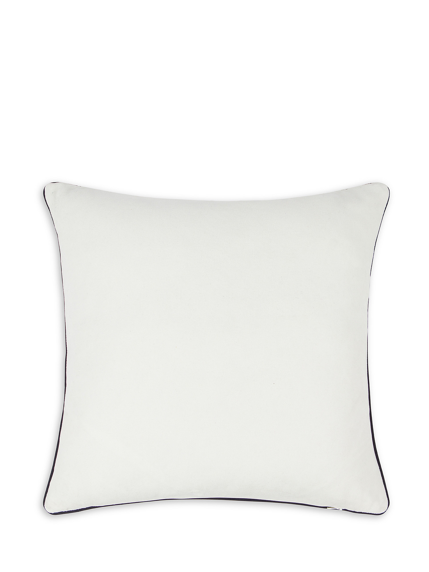 45x45 cm cotton cushion, Blue, large image number 1