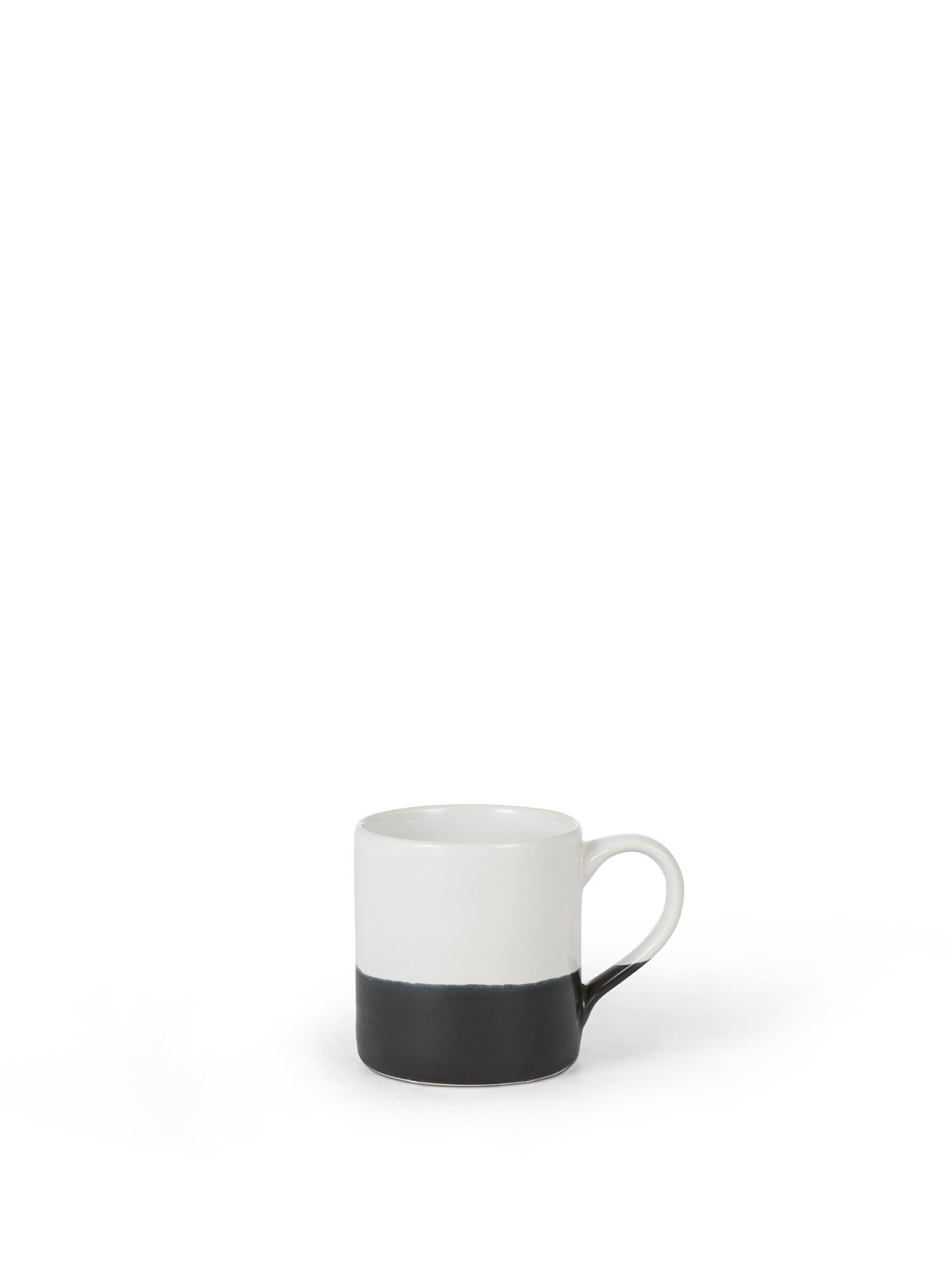 Two-tone ceramic mug, Black, large image number 0