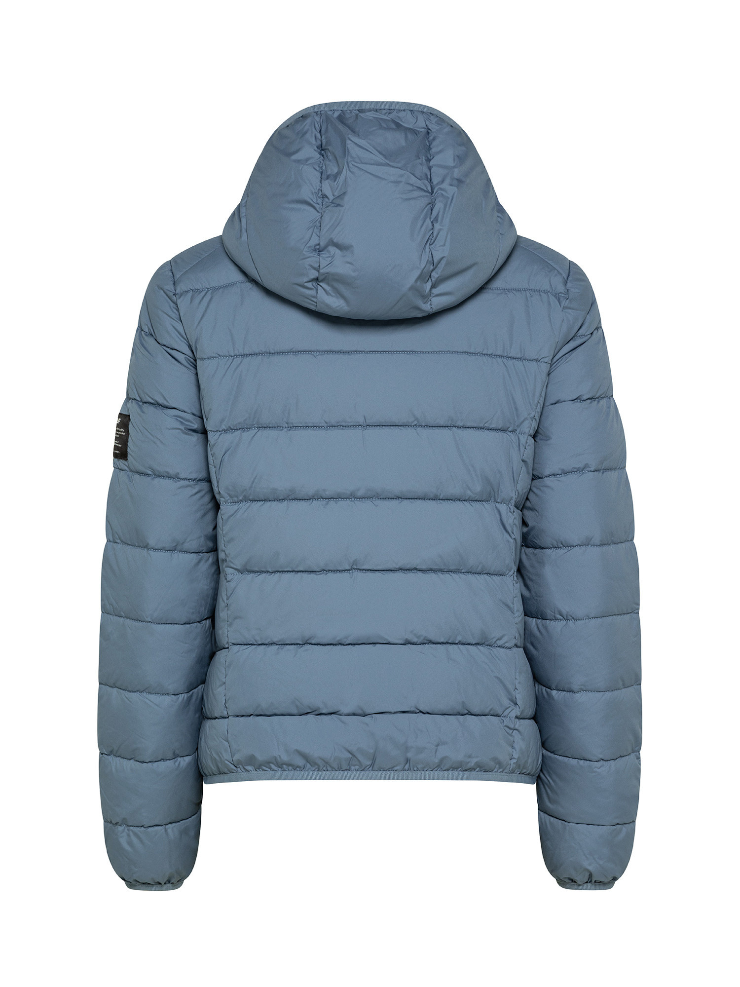 Ecoalf - Waterproof Asp down jacket with logo, Blue Dark, large image number 1
