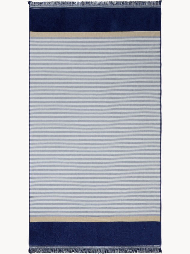 Fringed Cotton Hammam Beach Towel - Introductory Price