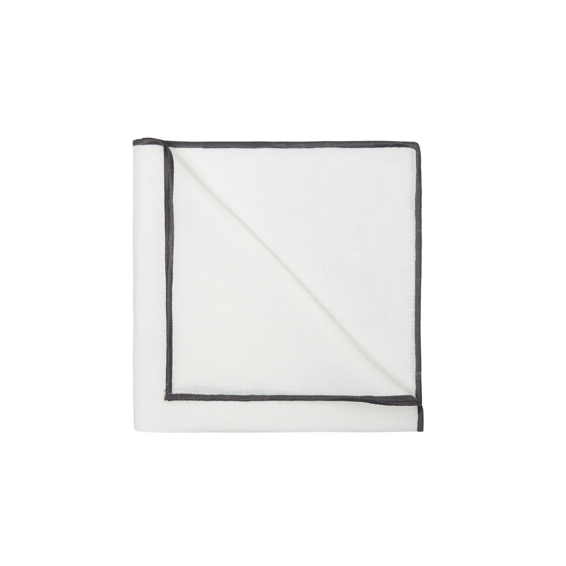 White linen napkin Davide Oldani for Coincasa, White, large image number 0