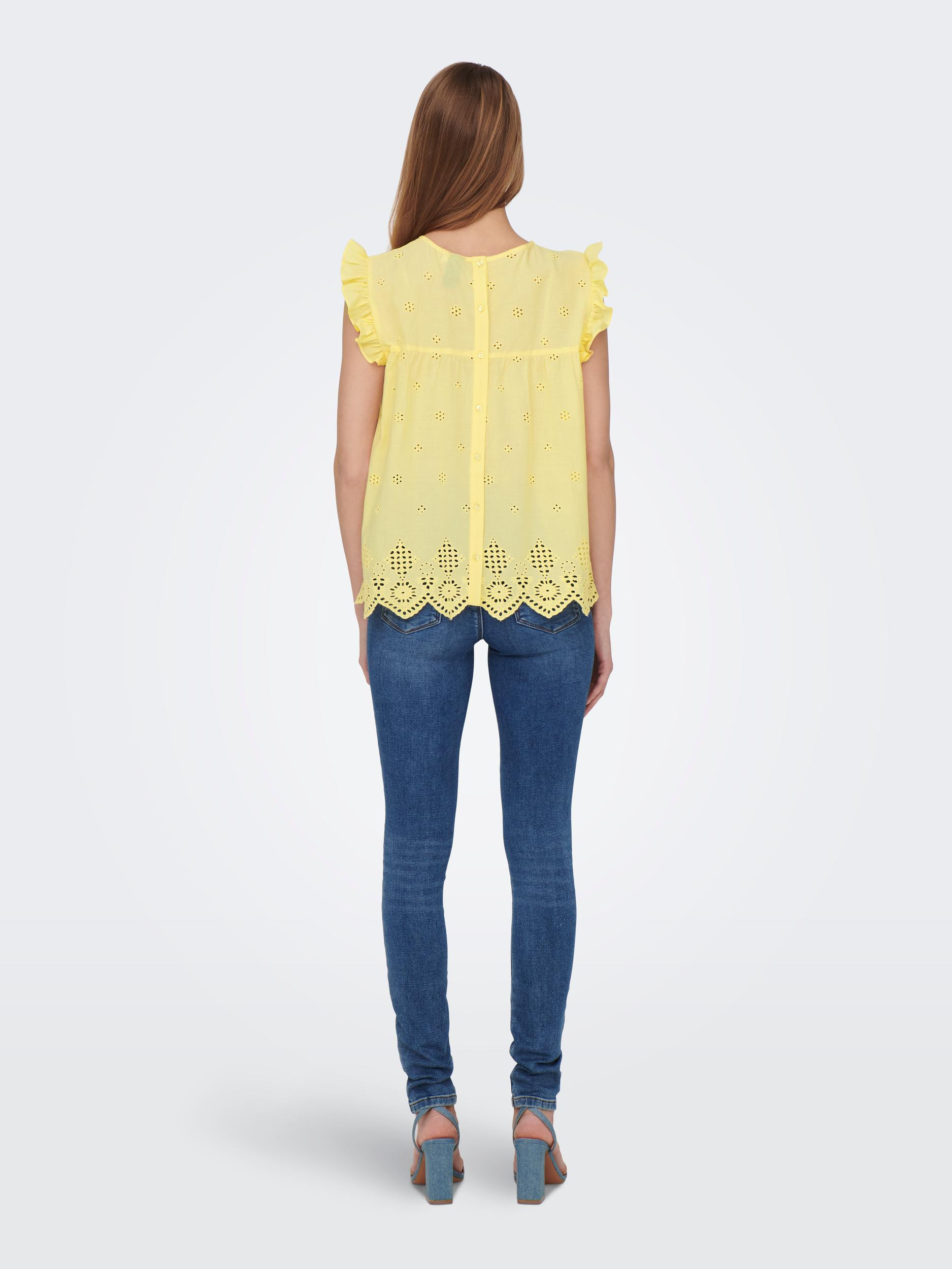 Only - Cotton top, Yellow, large image number 5