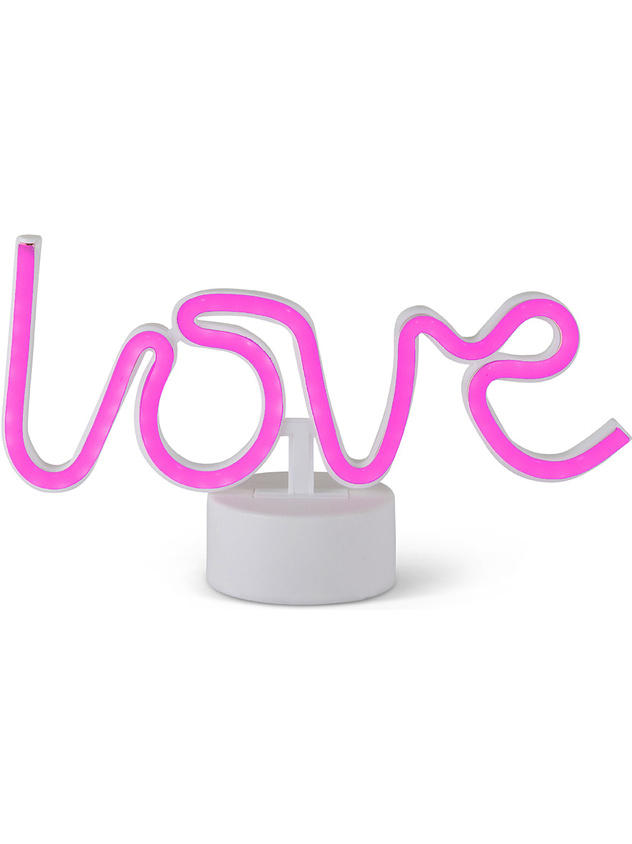 Love neon LED with base