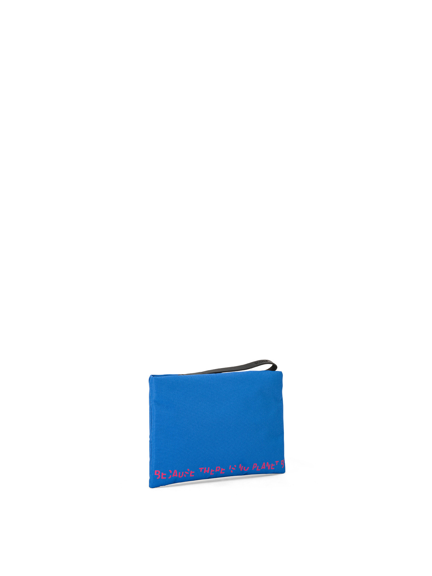 Ecoalf - Bustina Lupita con scritta, Blu avio, large image number 1