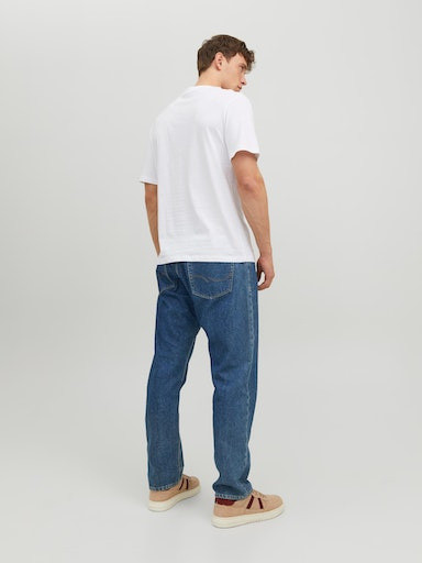 Jack & Jones - Regular fit T-shirt with print, White, large image number 2