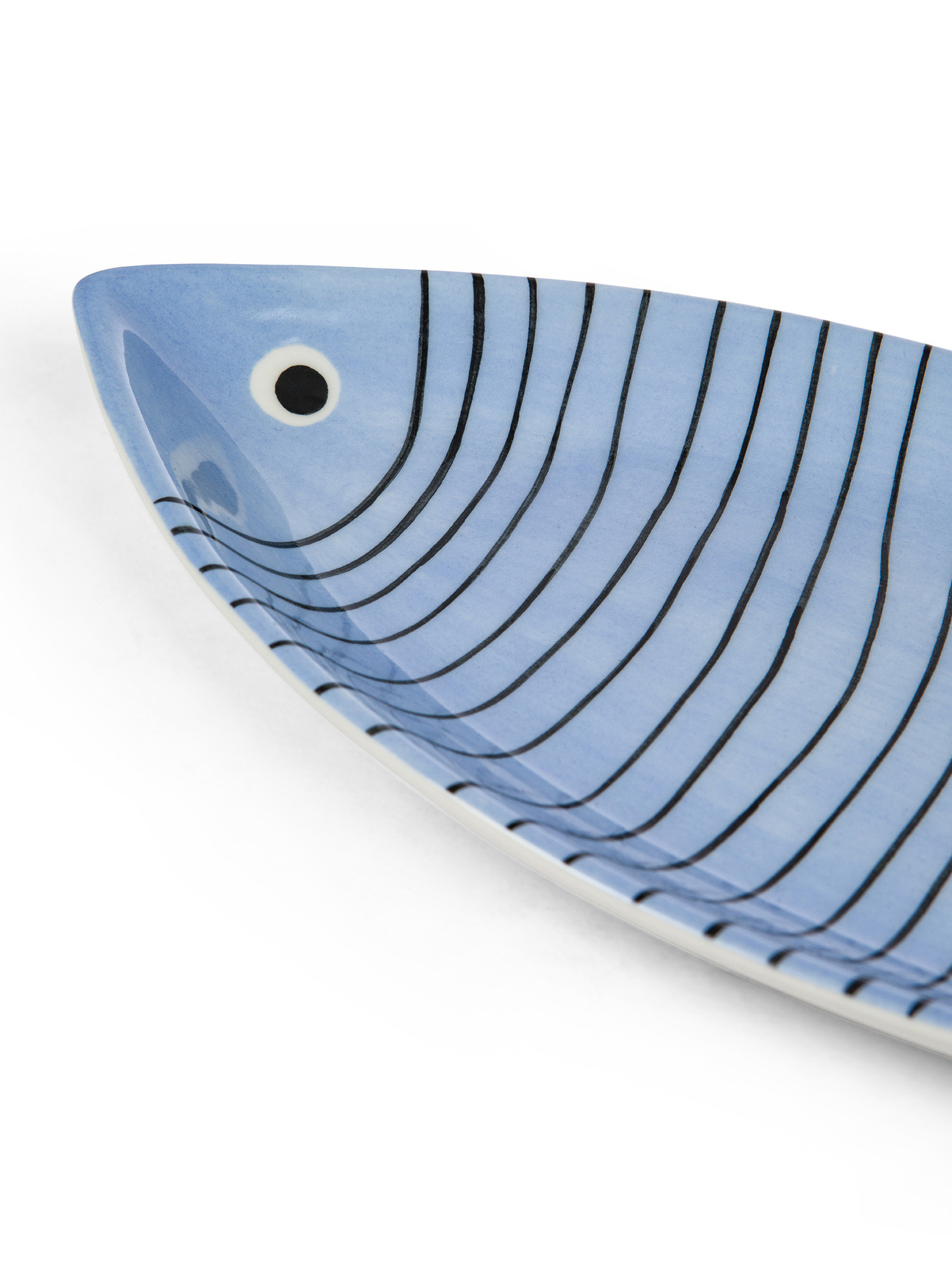 Piattino a forma di pesce, Azzurro, large image number 3
