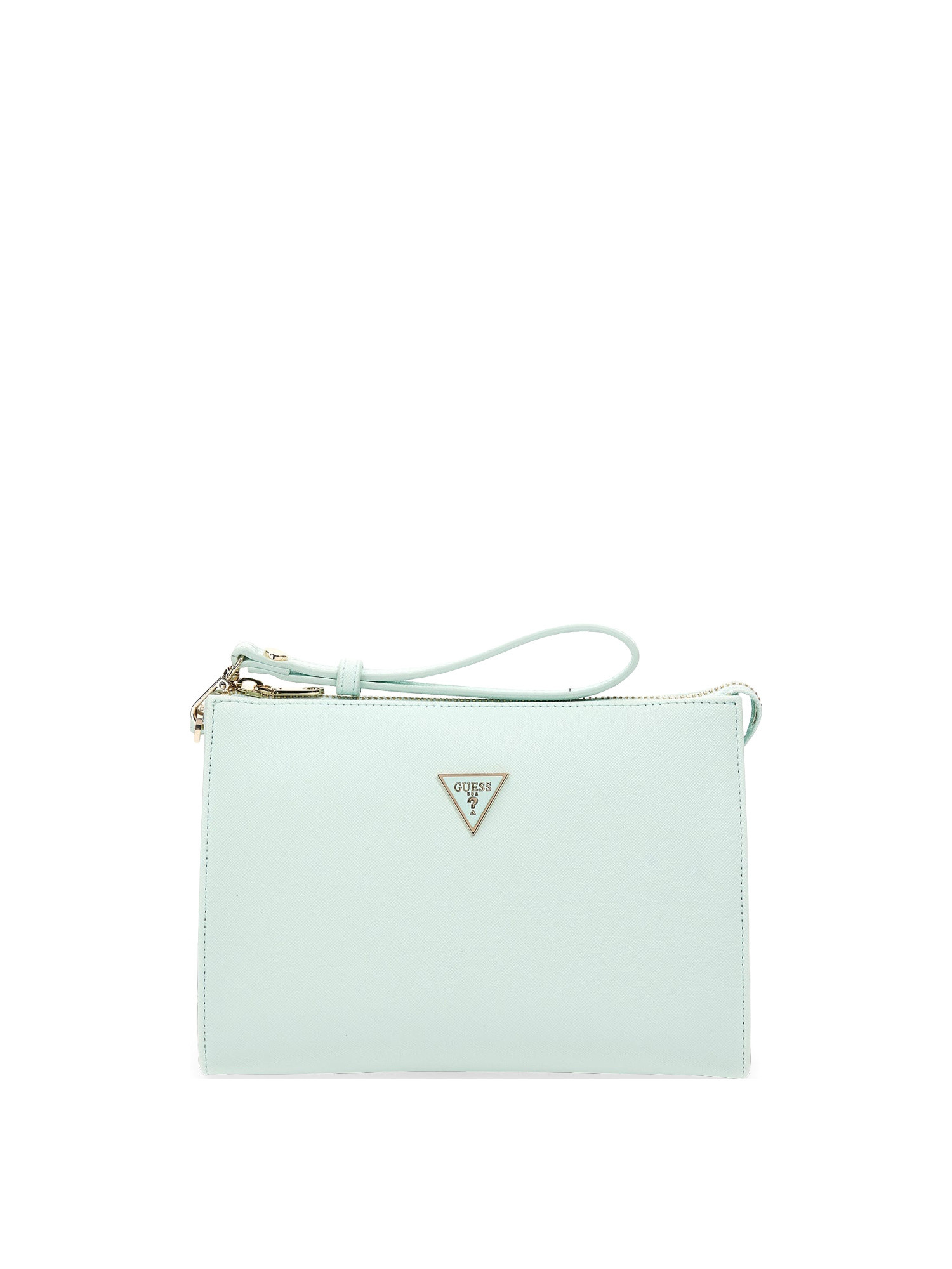 Guess - Logo pouch, Light Green, large image number 0