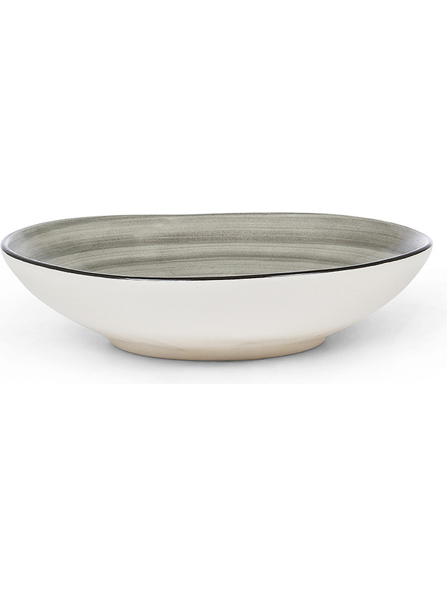 Tokyo stoneware soup plate