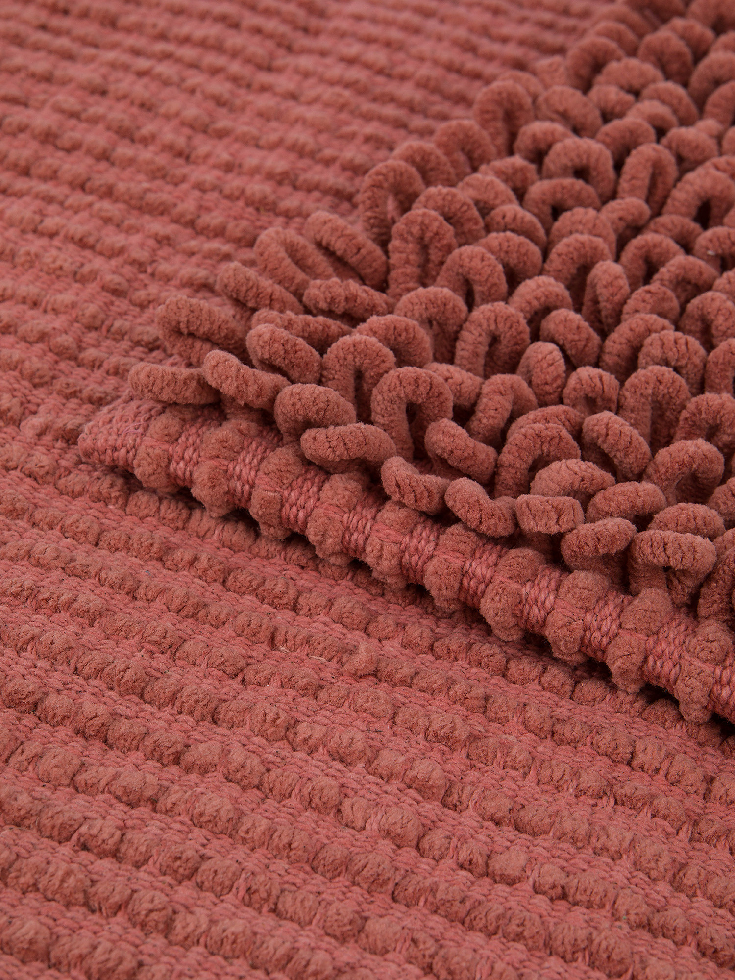 Shaggy microfiber bath mat, Pink, large image number 1