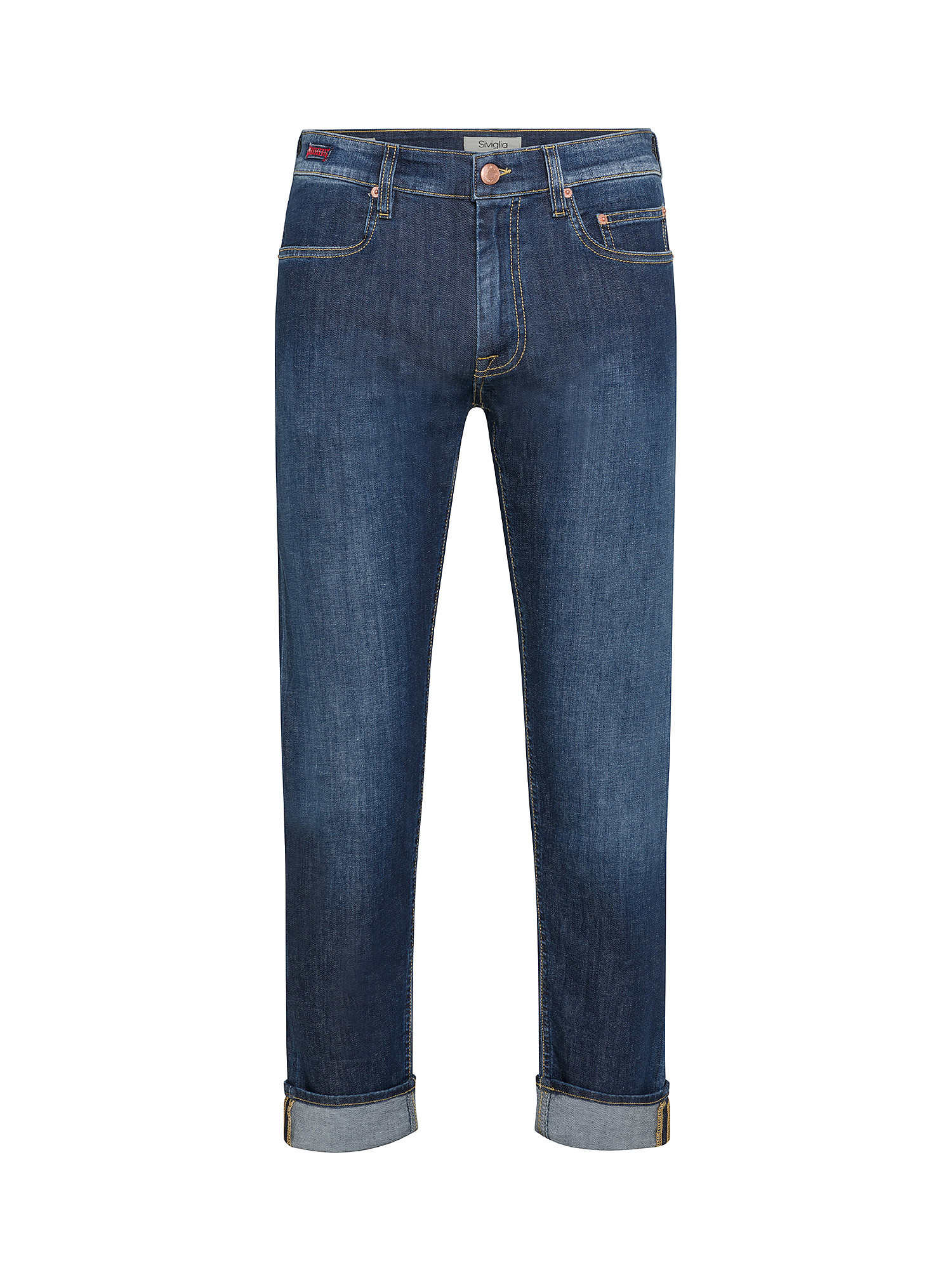 Siviglia - Five pocket jeans, Denim, large image number 0
