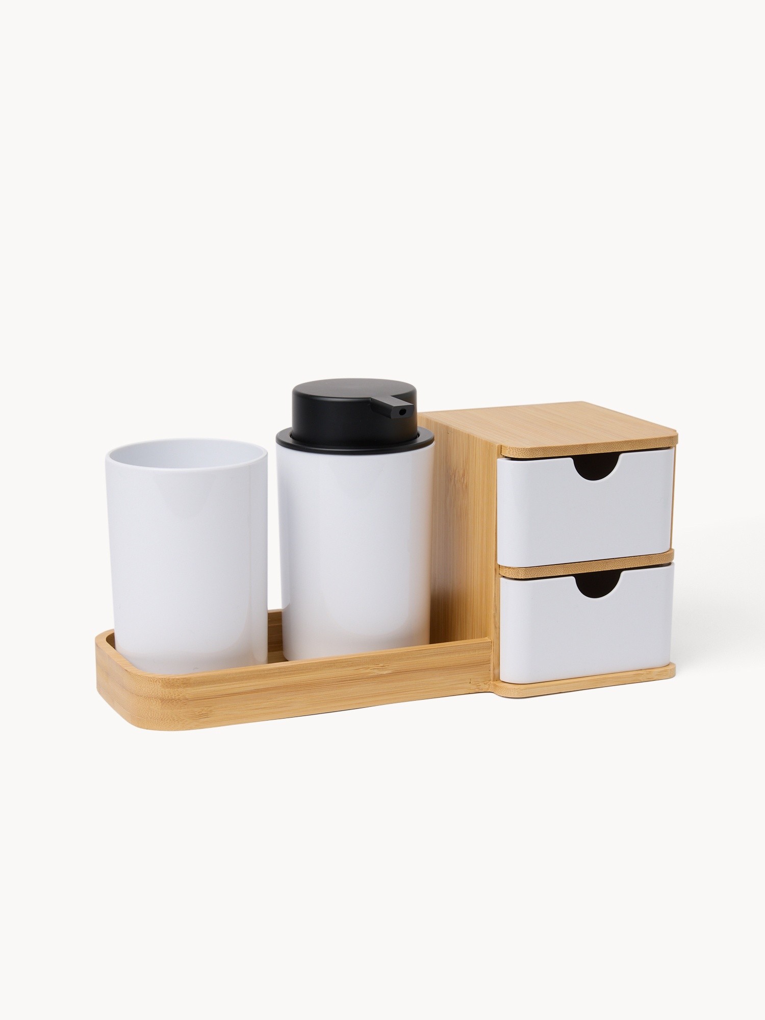 Bathroom Accessory Set - Introductory Price, White, large image number 0