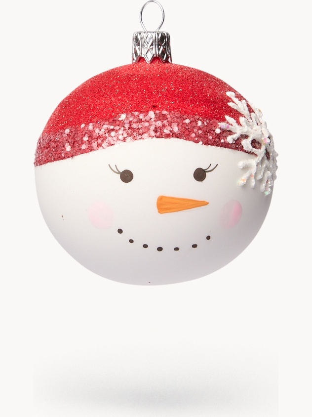 Glass tree bauble