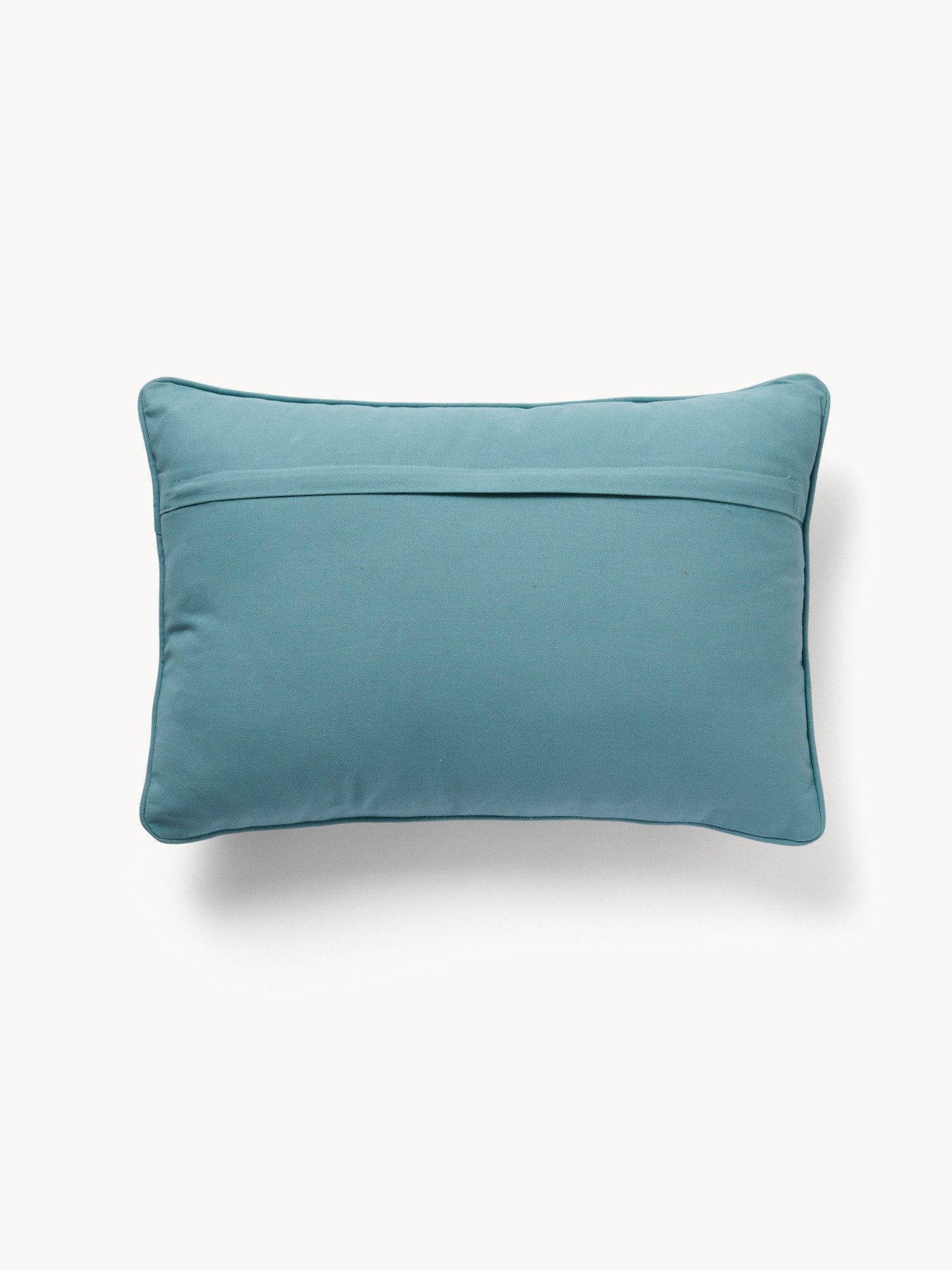 Seabed embroidery cushion,35x50cm, Light Blue, large image number 2