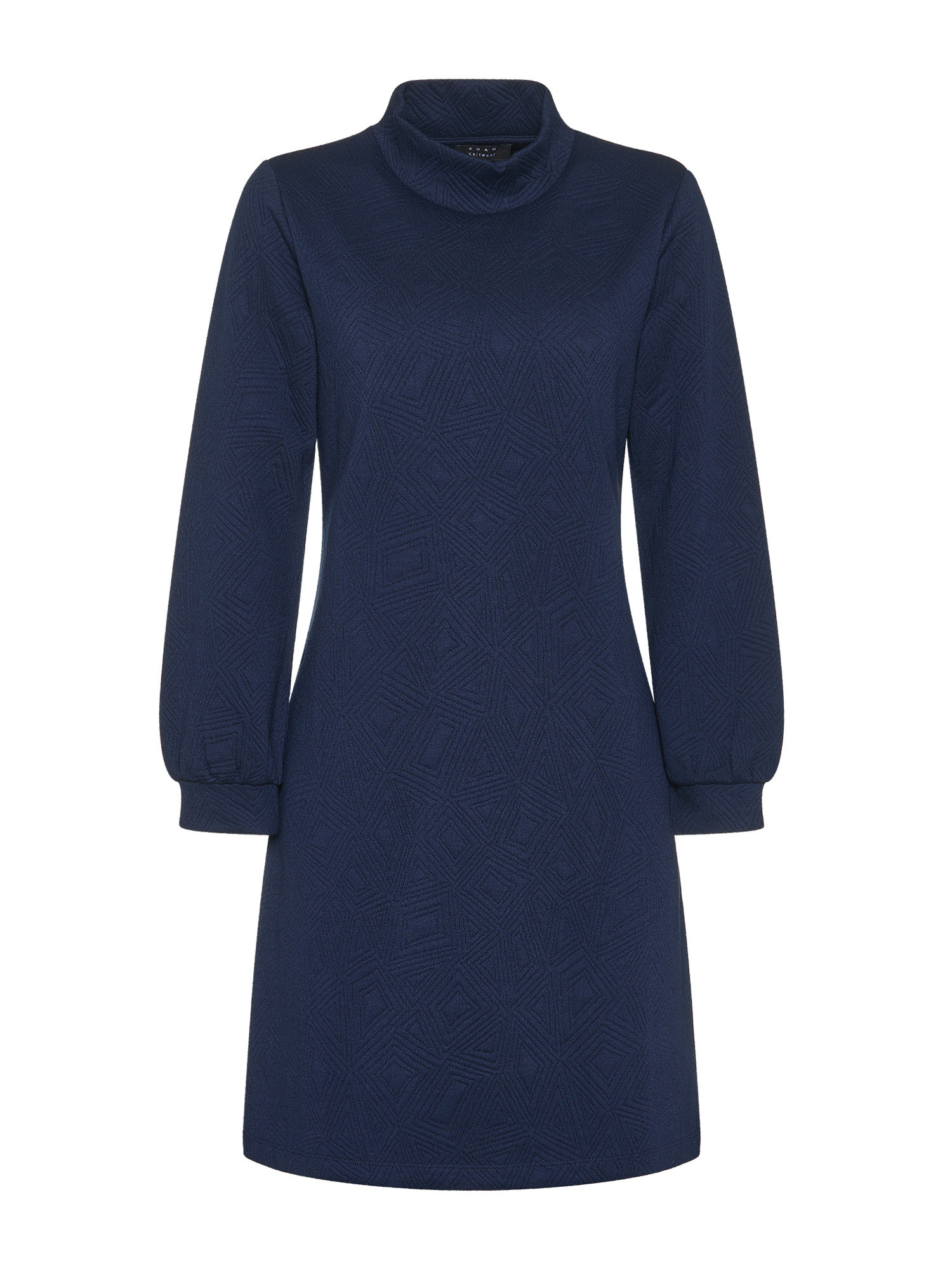 Koan - Flared dress, Blue, large image number 0
