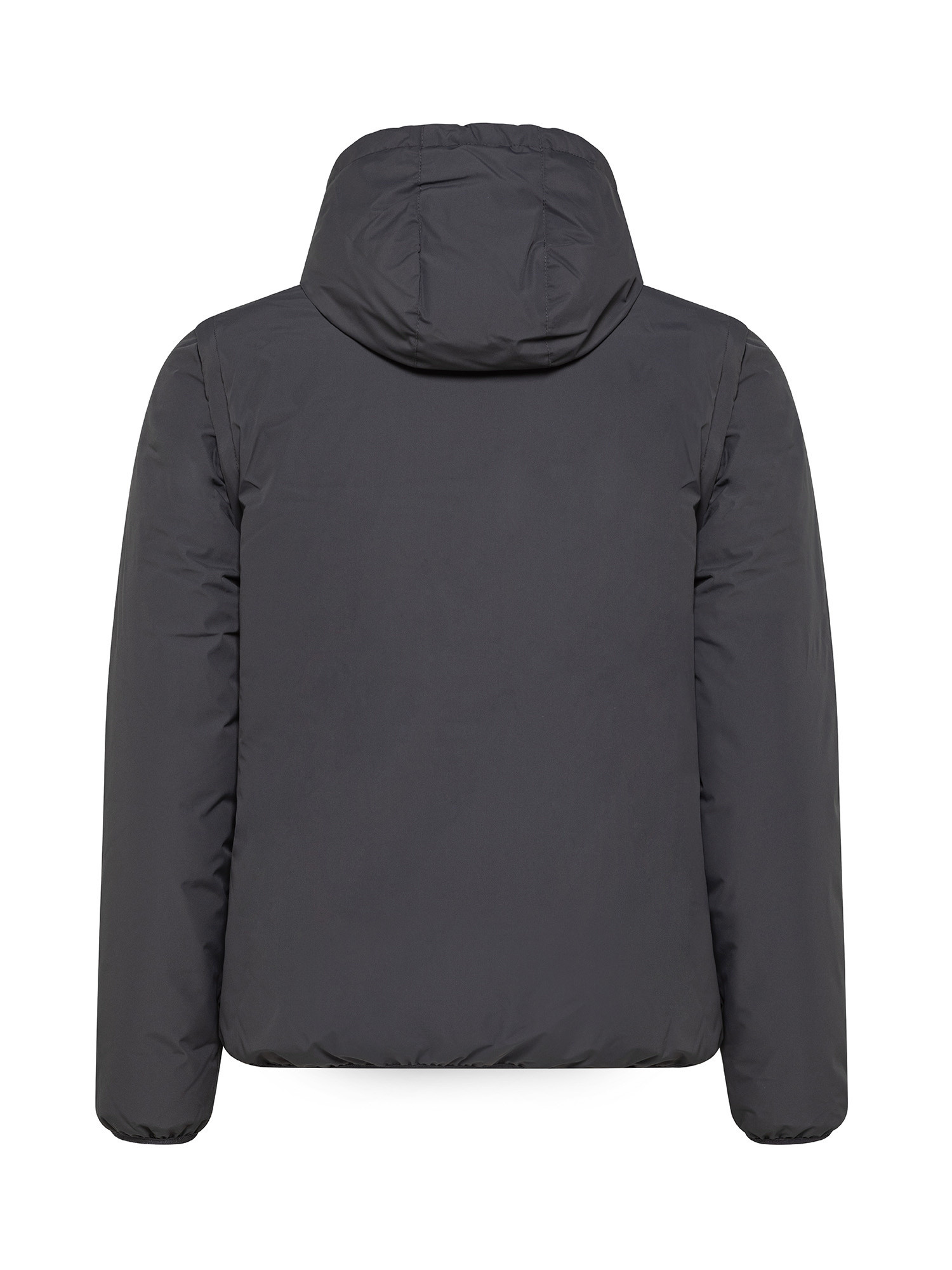 Ciesse Piumini - Reversible down jacket with hood, Black, large image number 1