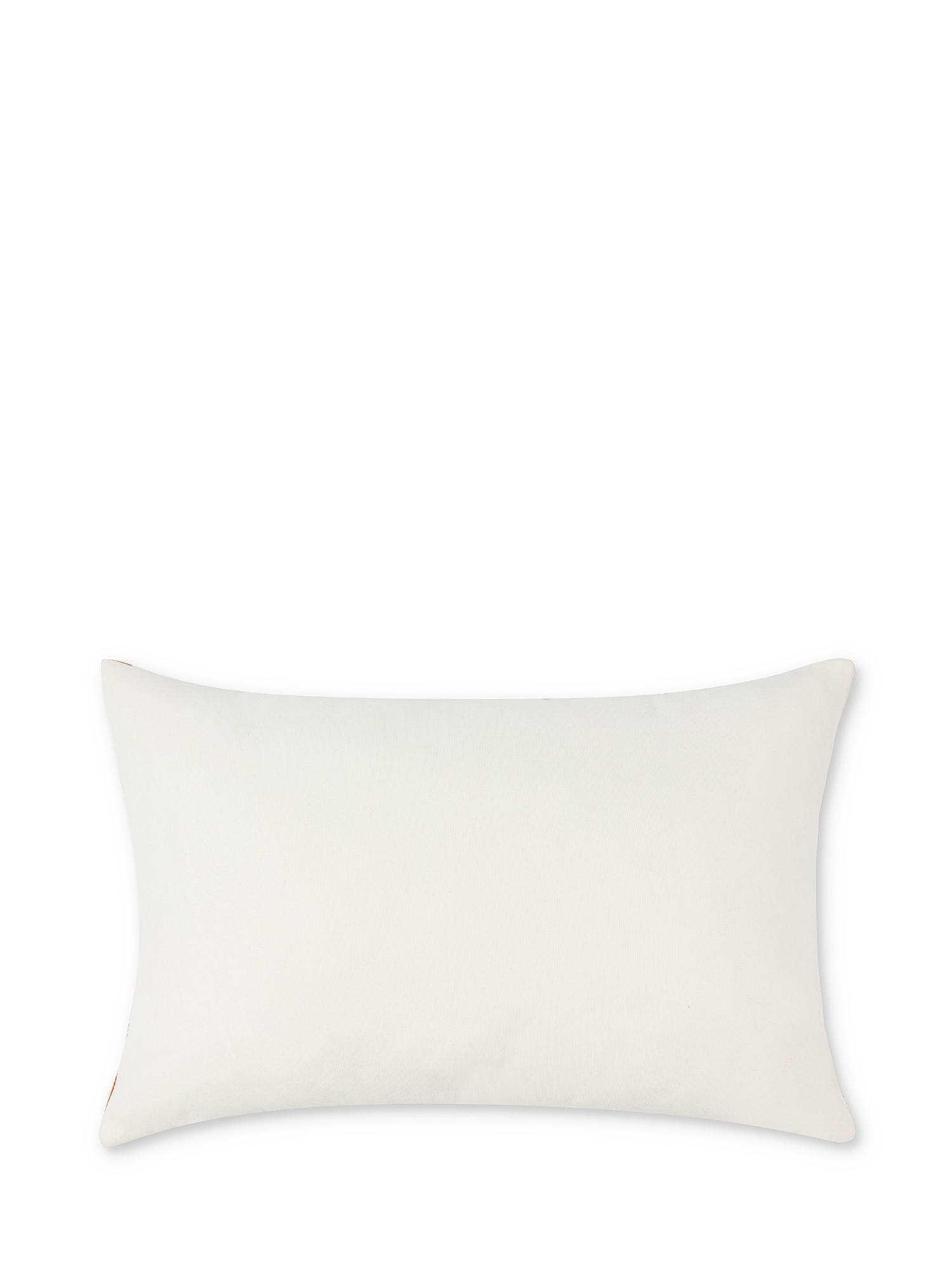 Striped jacquard fabric cushion 35x55cm, Pink, large image number 1