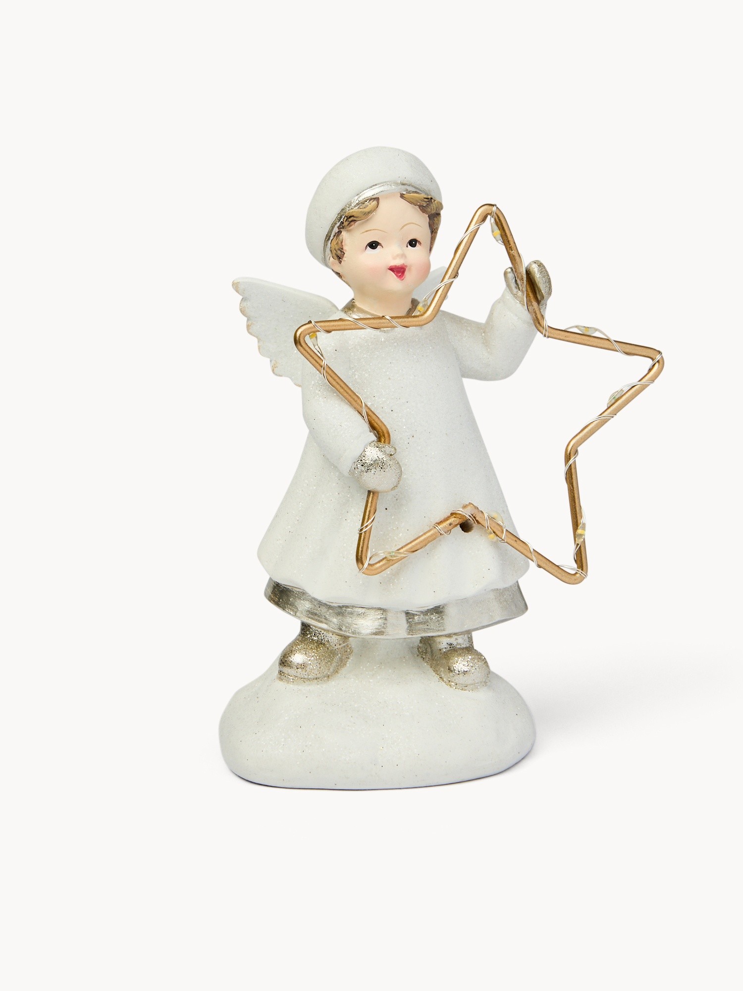 Polyresin decoration, White, large image number 0