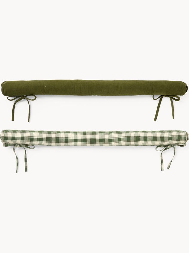 Paraspifferi in cotone con lacci - Prezzo di lancio