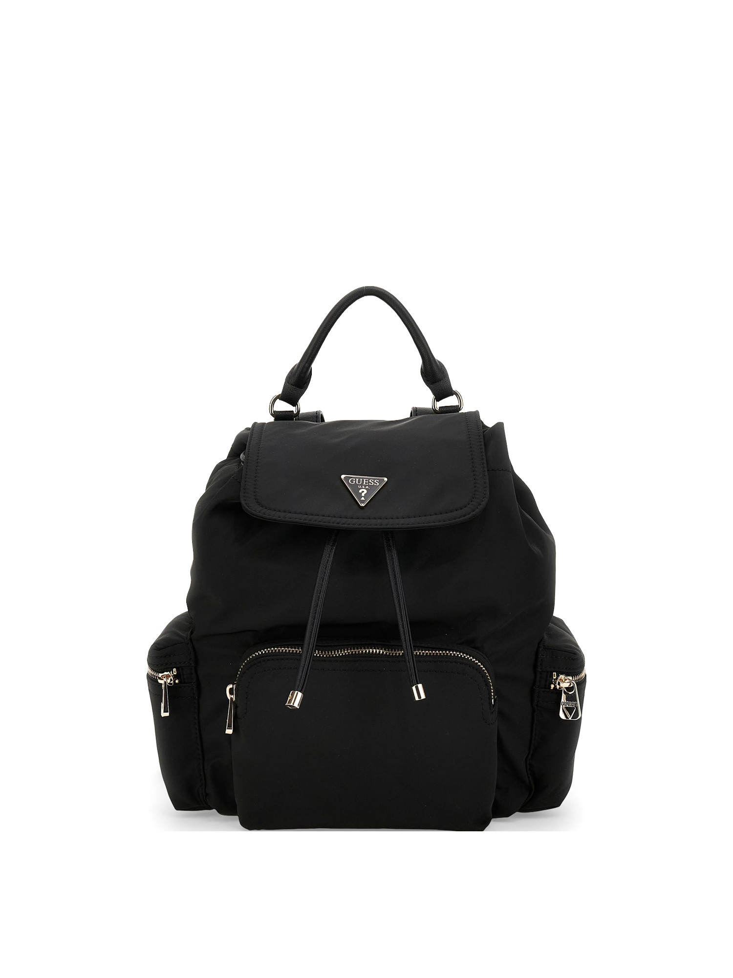 Guess - Gem eco backpack, Black, large image number 0