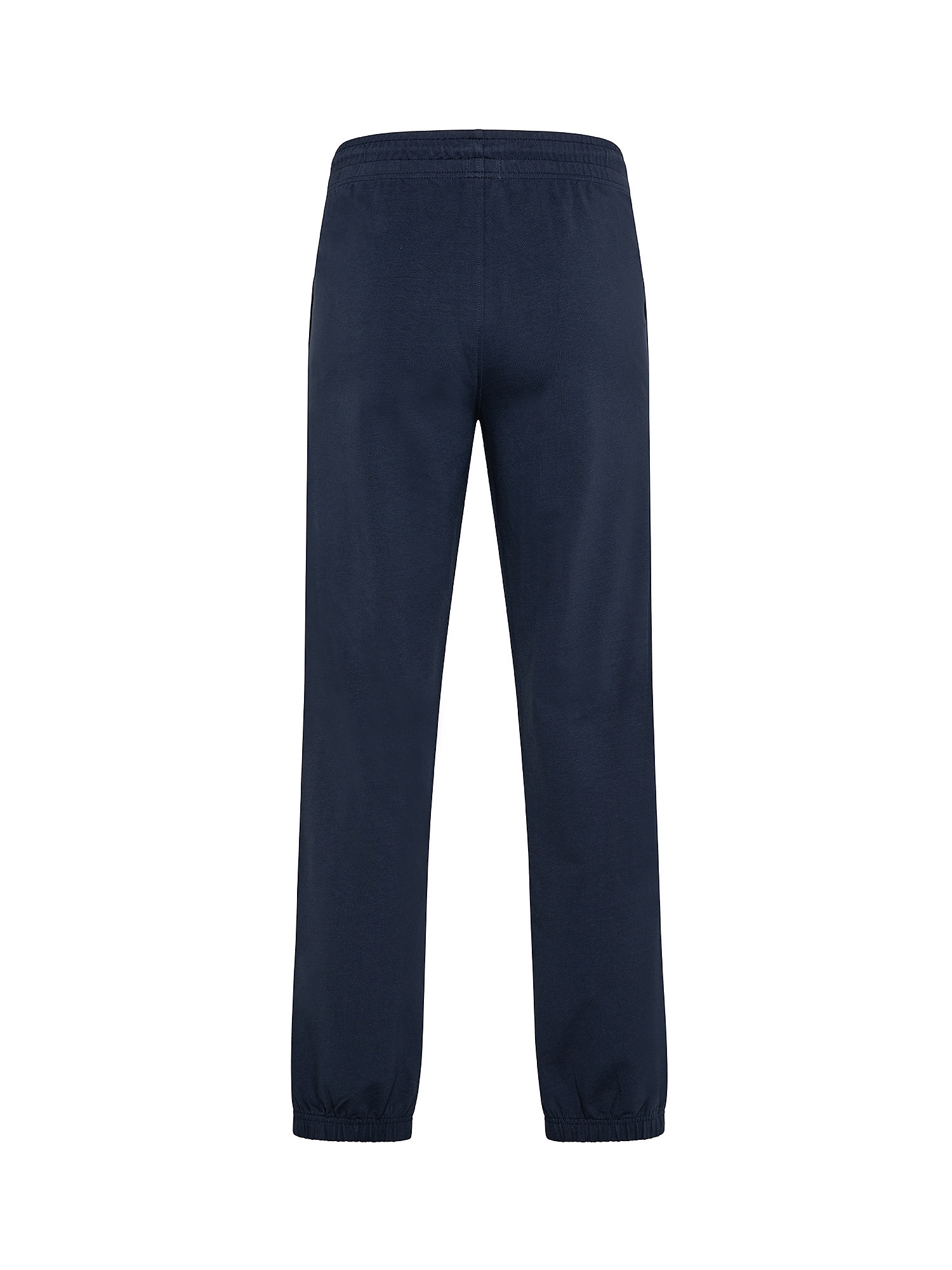 Pantalone in felpa, Blu, large image number 1
