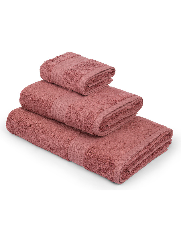 Zefiro solid color 100% cotton towel