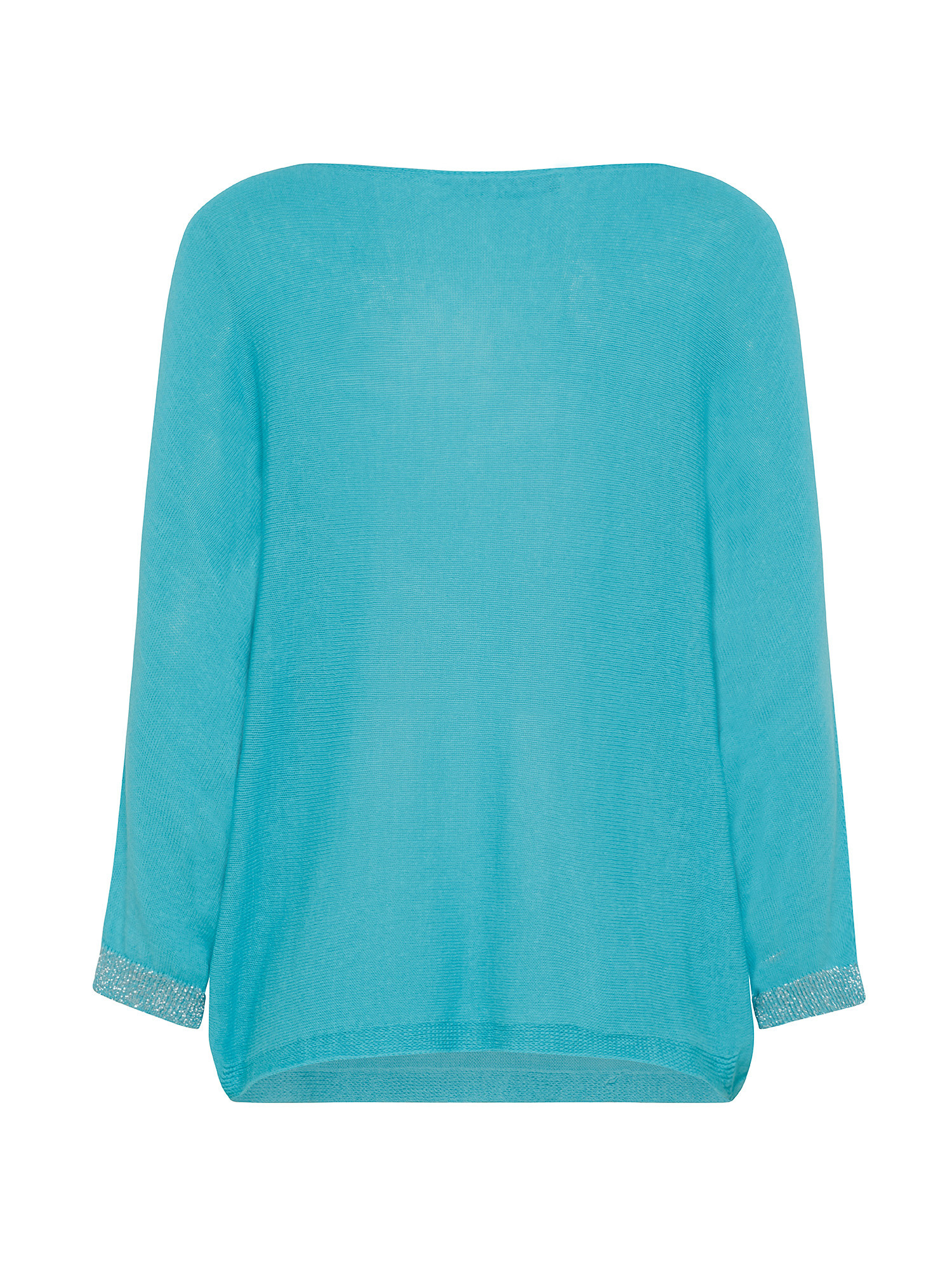 Sweater with lurex, Light Blue, large image number 1