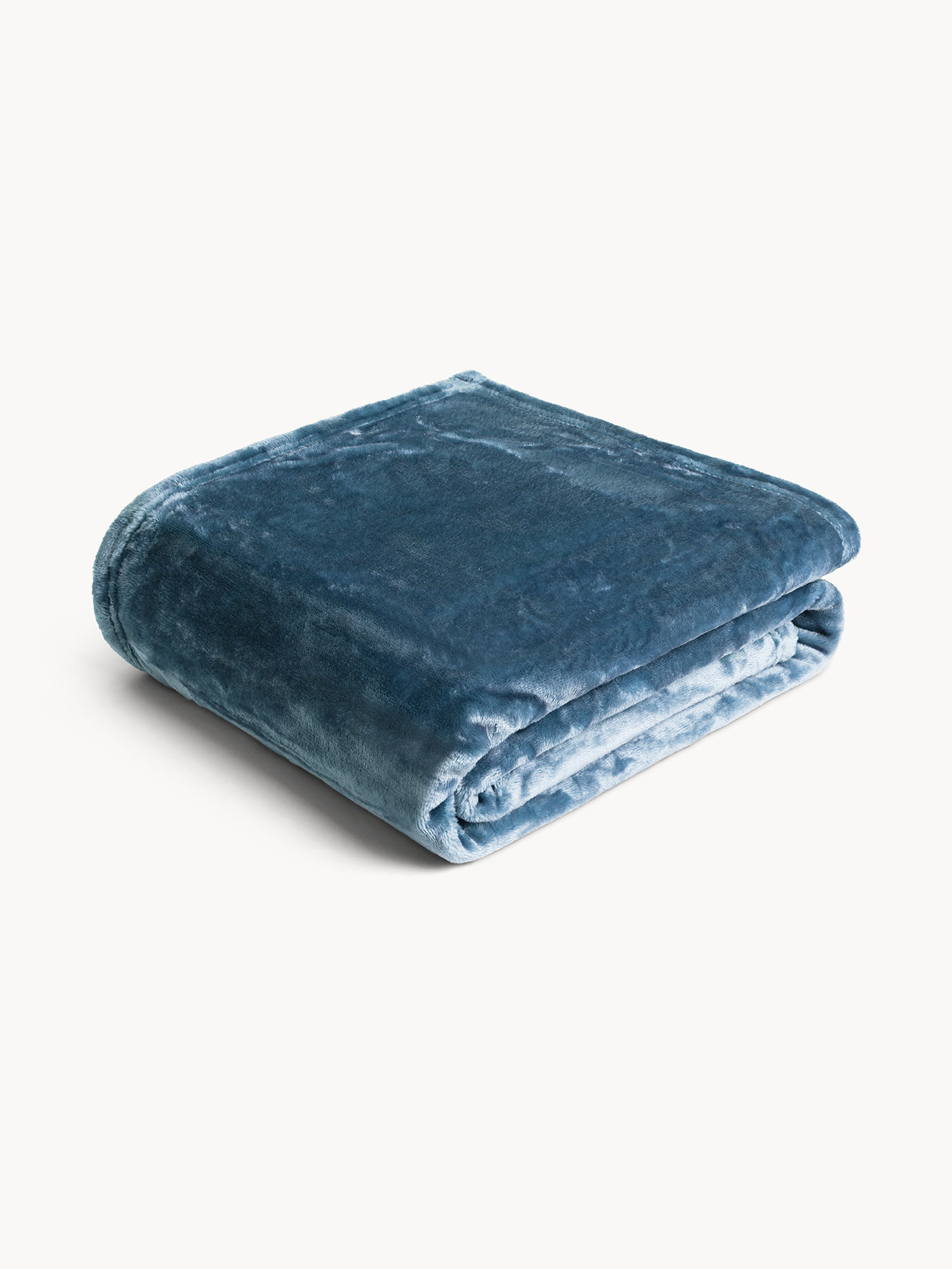 Maxi plaid flannel fleece, Blu, large image number 0