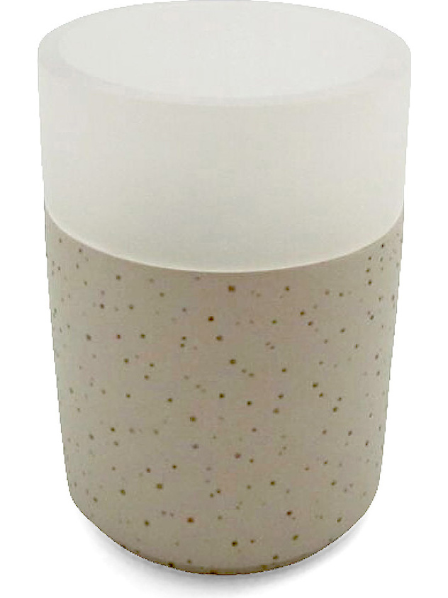 Portaspazzolini effetto cemento Grey