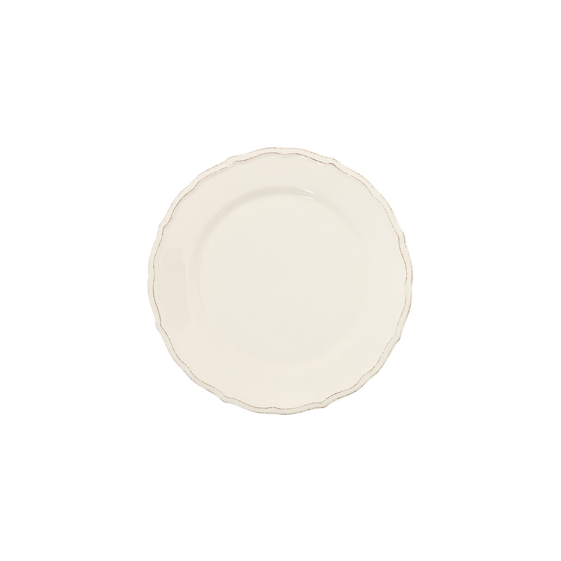 Dona Maria ceramic side plate, White Cream, large image number 0