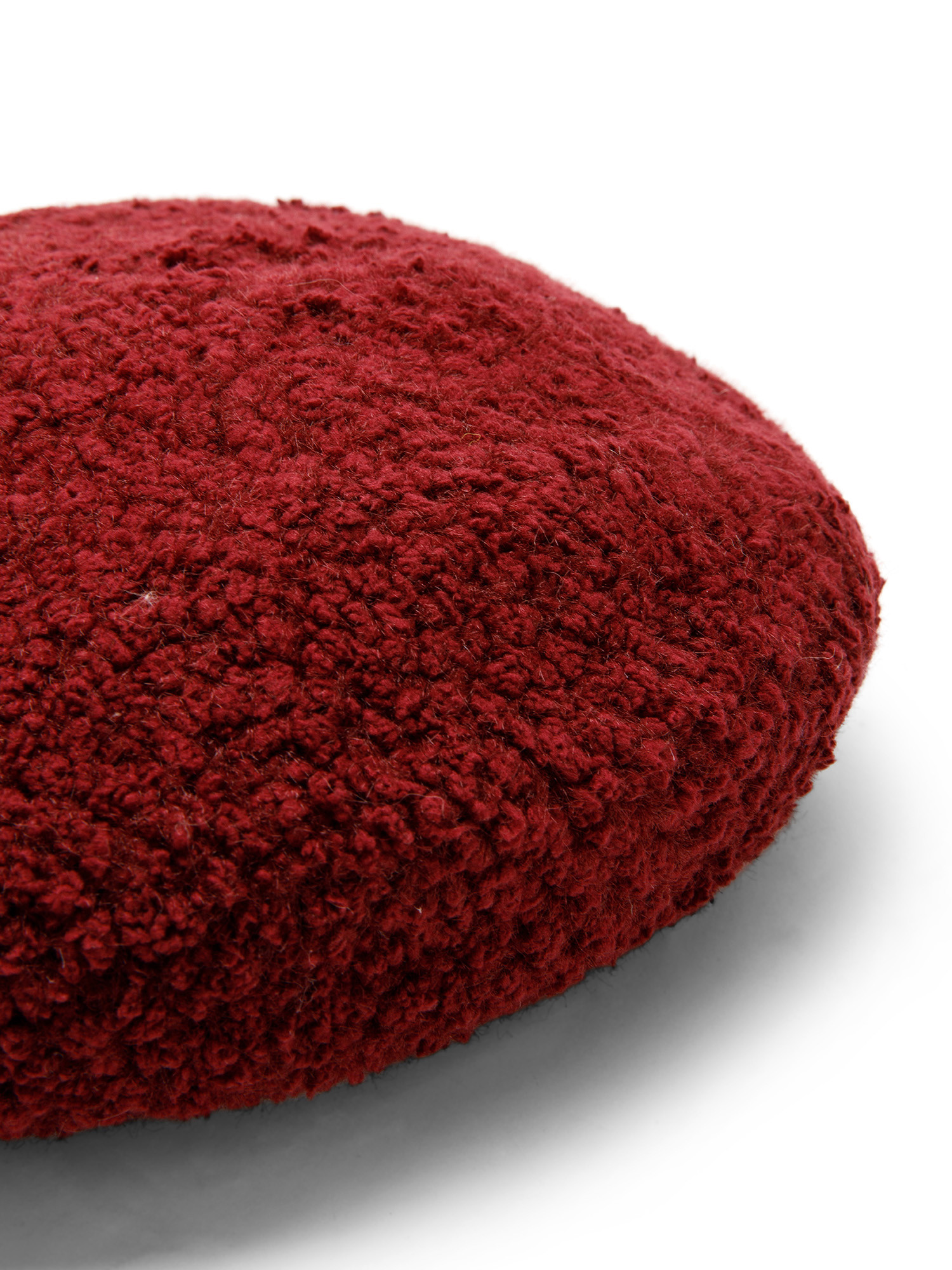 Koan - Fur effect beret, Dark Red, large image number 1