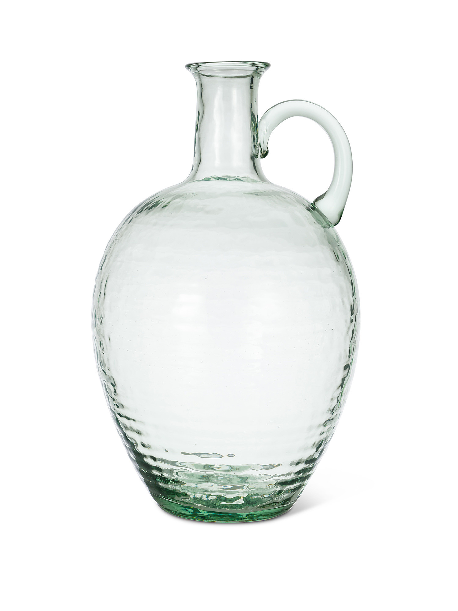Colored glass paste decorative pitcher, Transparent, large image number 0