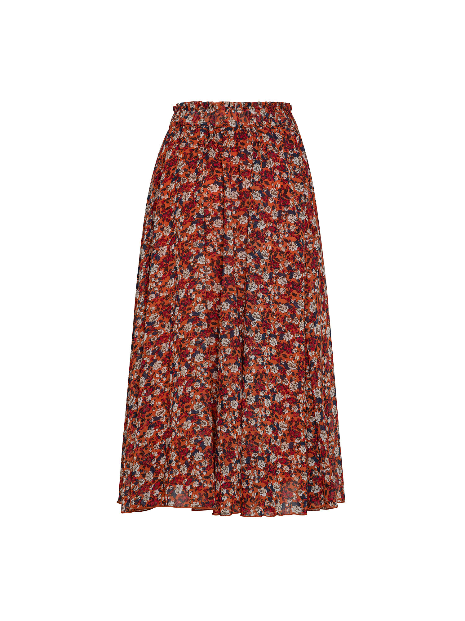 Long skirt, Red, large image number 1
