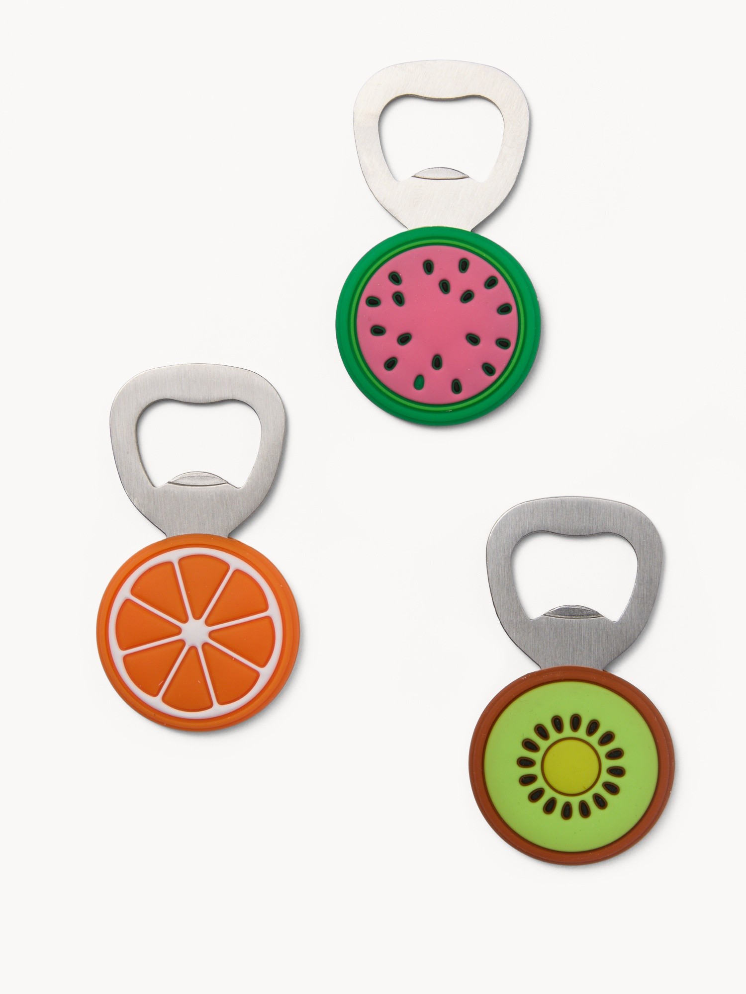 Fruit-Shaped Silicone Bottle Opener - Introductory Price, Multicolor, large image number 0