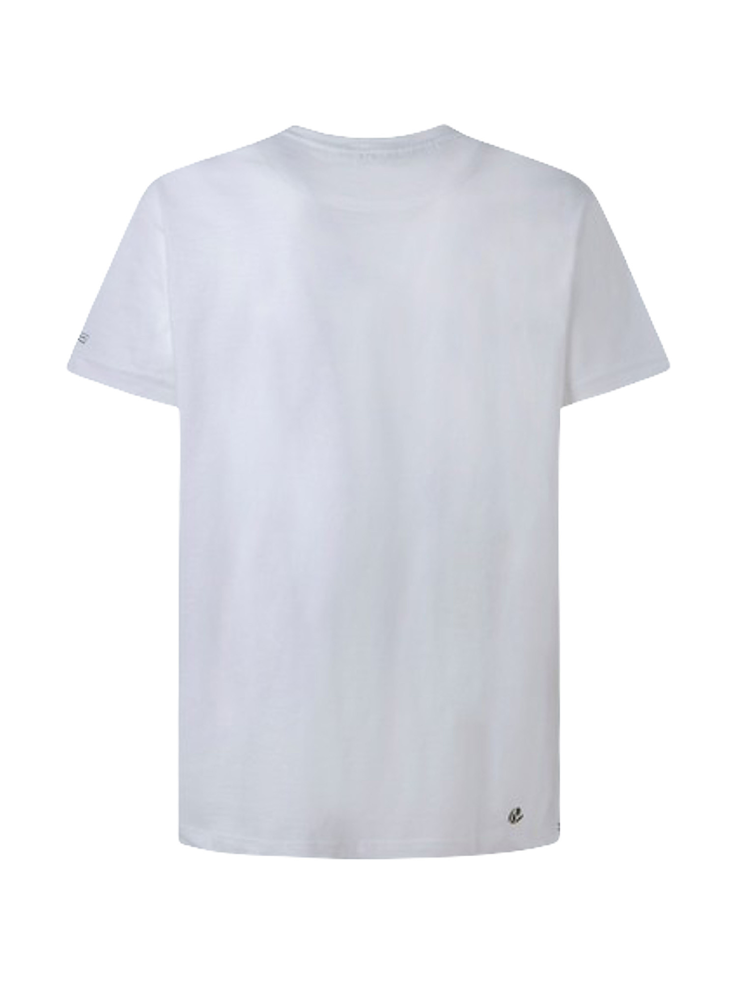 T-shirt con stampa a quadri aldarian, Bianco, large image number 1