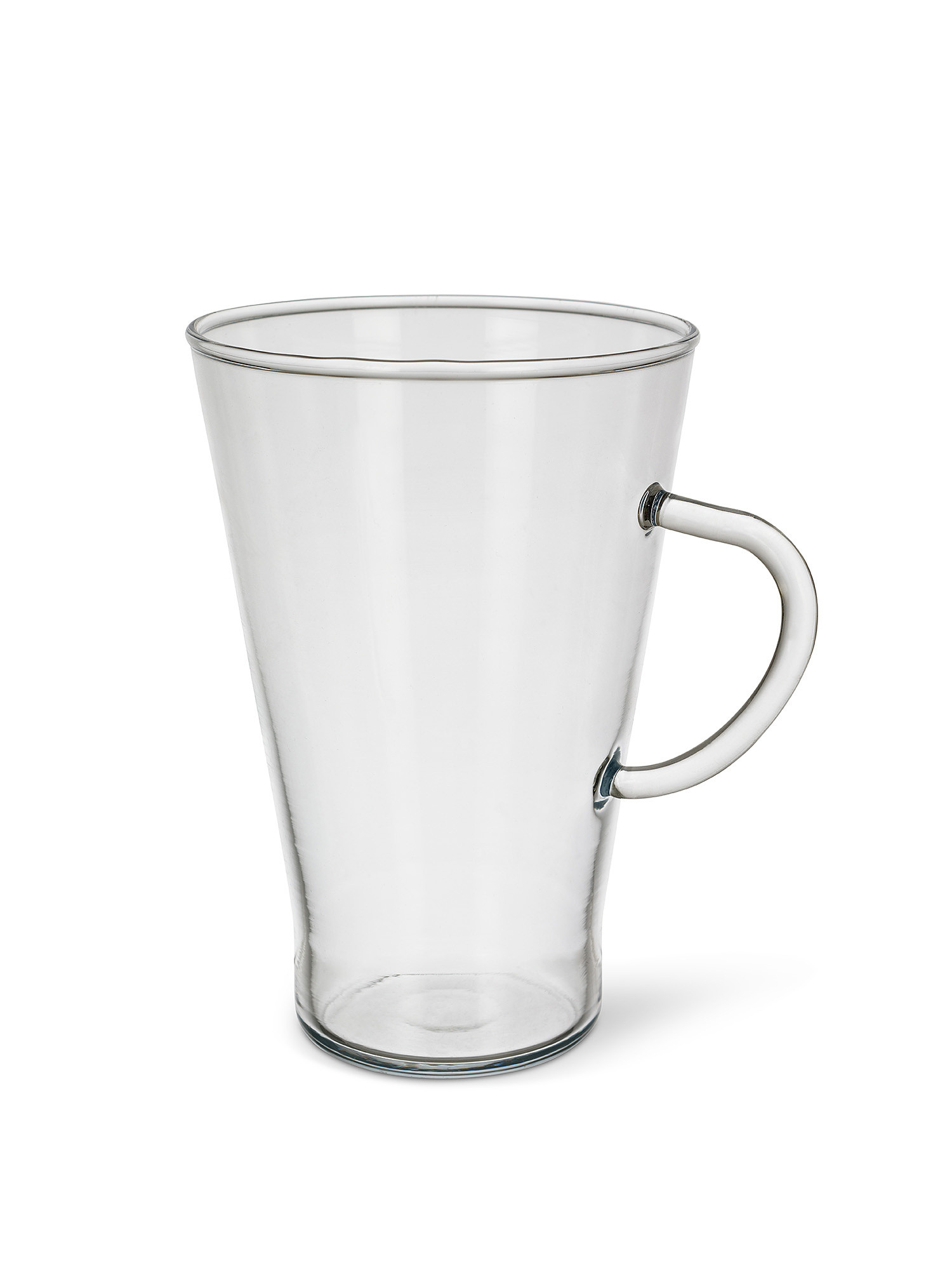 Borosilicate glass mug, Transparent, large image number 1