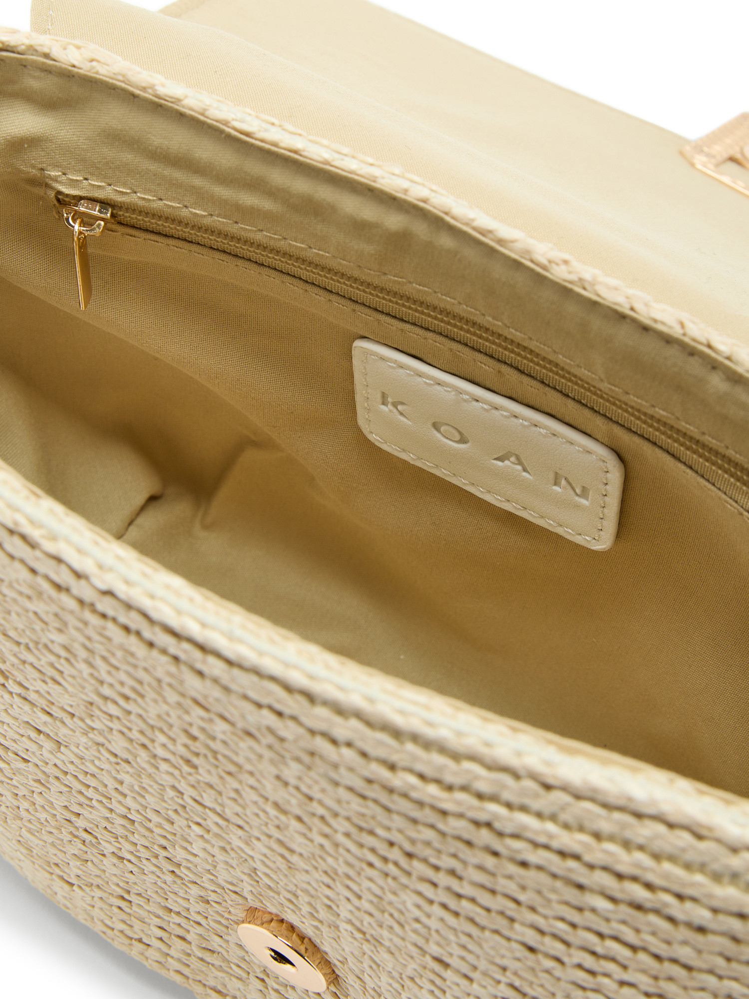 Koan - Straw shoulder bag, White, large image number 2