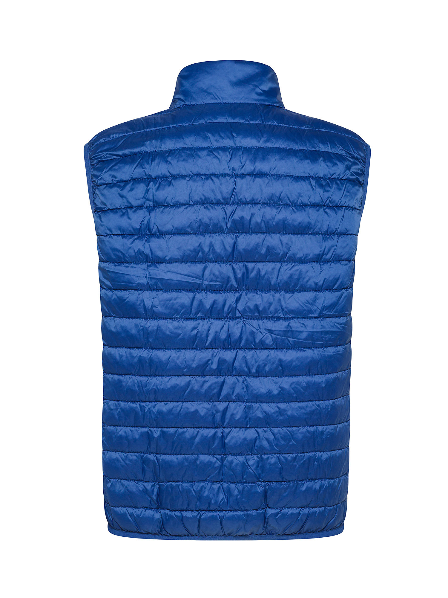 JCT - Quilted sleeveless down jacket, Blue Cornflower, large image number 1