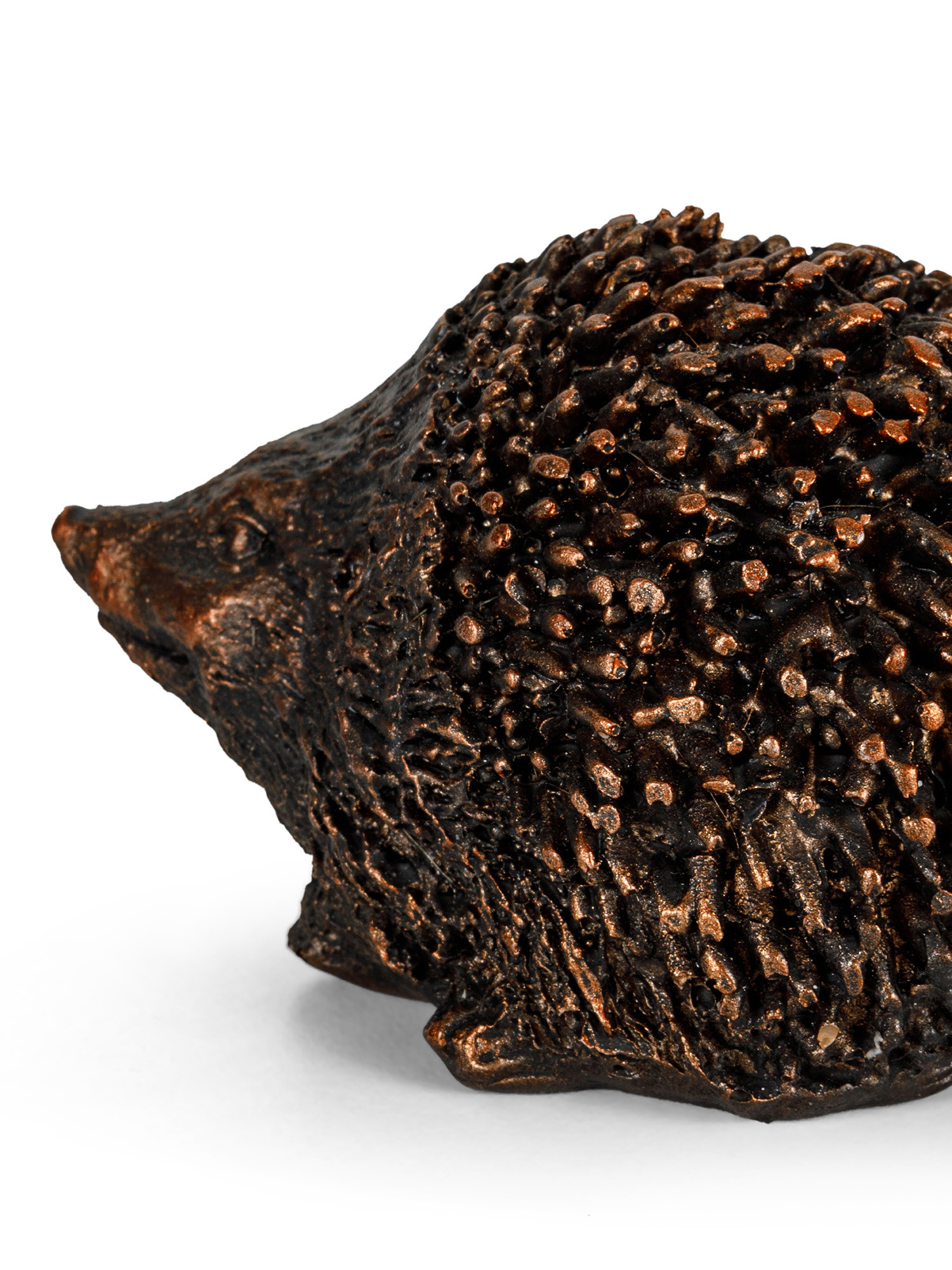 Hedgehog in resin, Brown, large image number 1